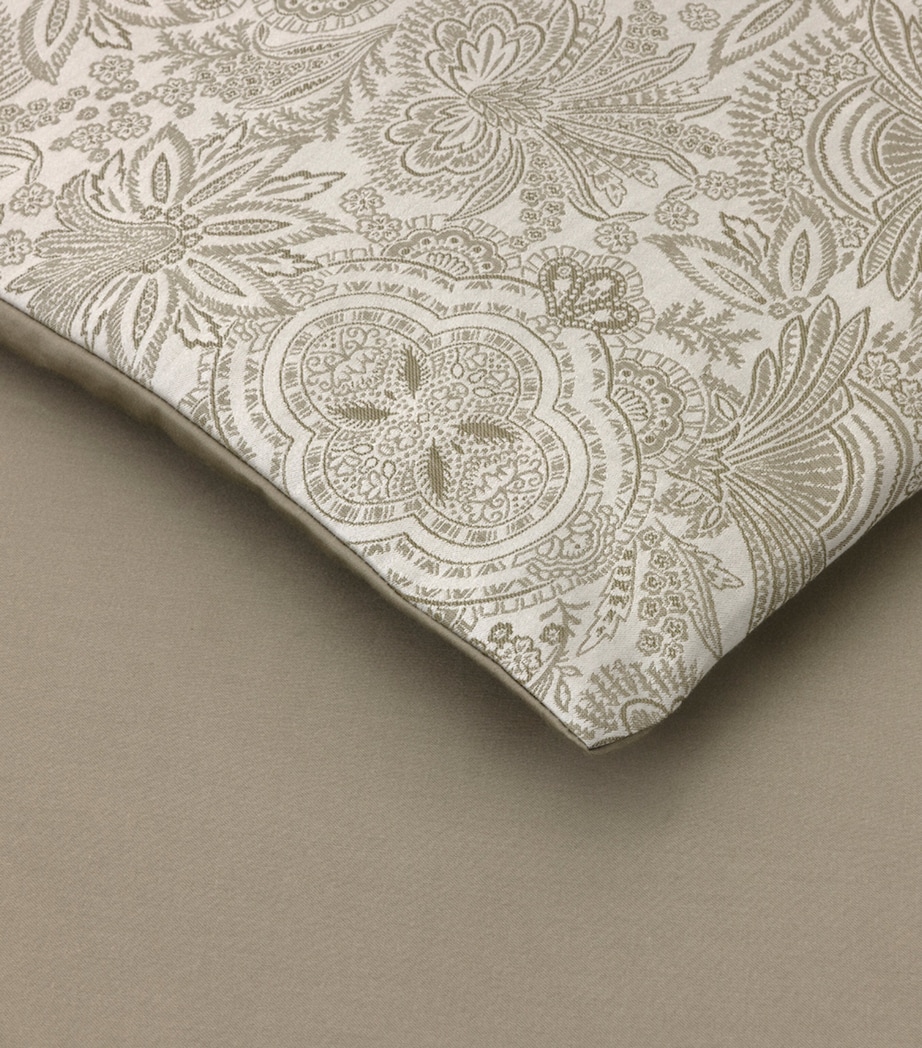 Yves Delorme Jacquard Patio Double Duvet Cover (200cm x 200cm) Multicoloured Image 3