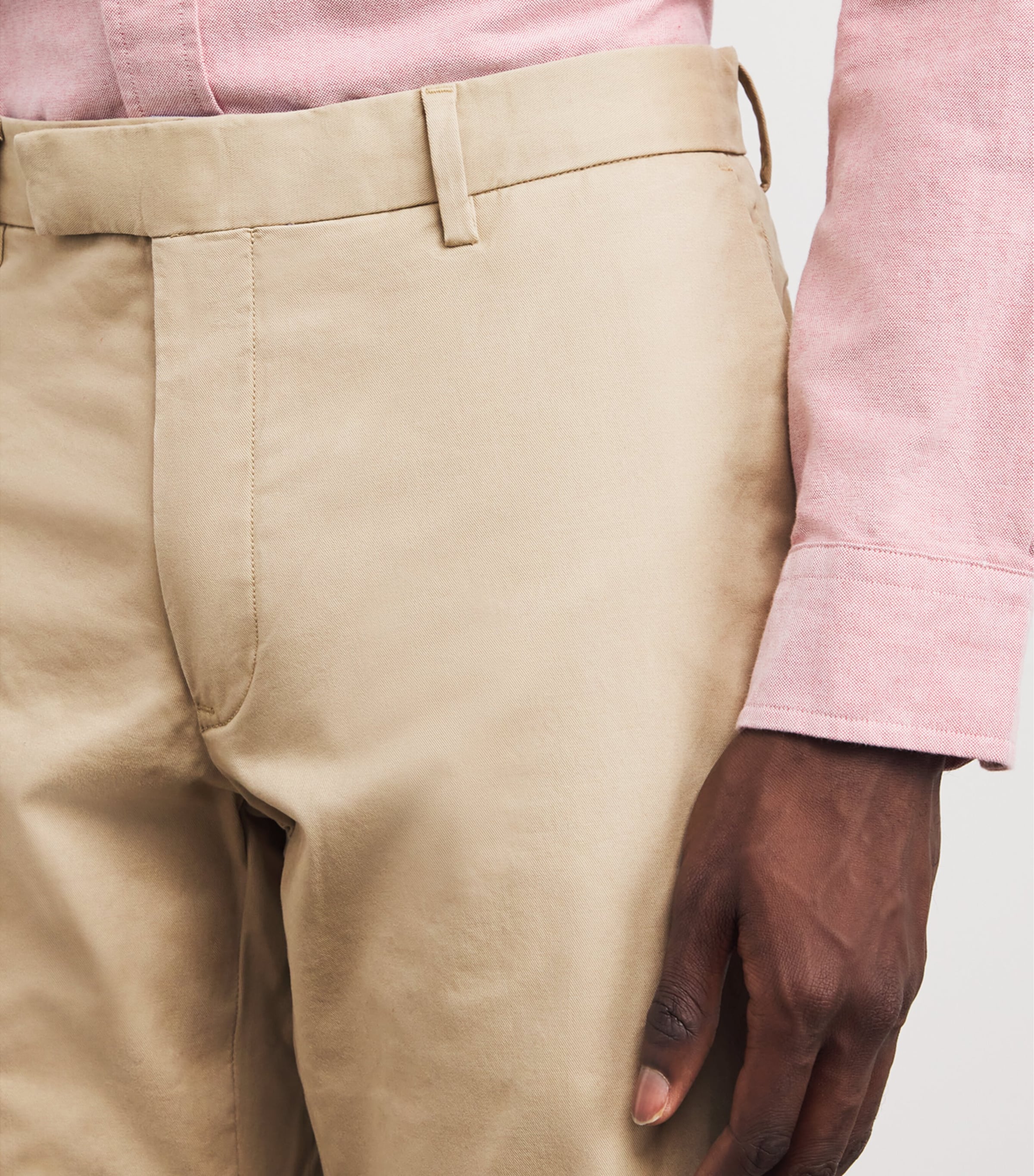 Polo Ralph Lauren Mens Stretch-Cotton Slim Chinos Classic Khaki Image 6