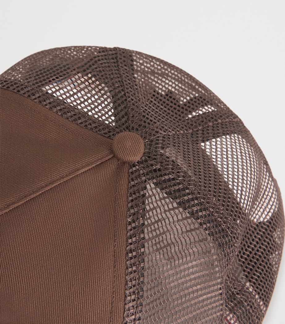 Cherry Tires Trucker Cap BROWN Image 3