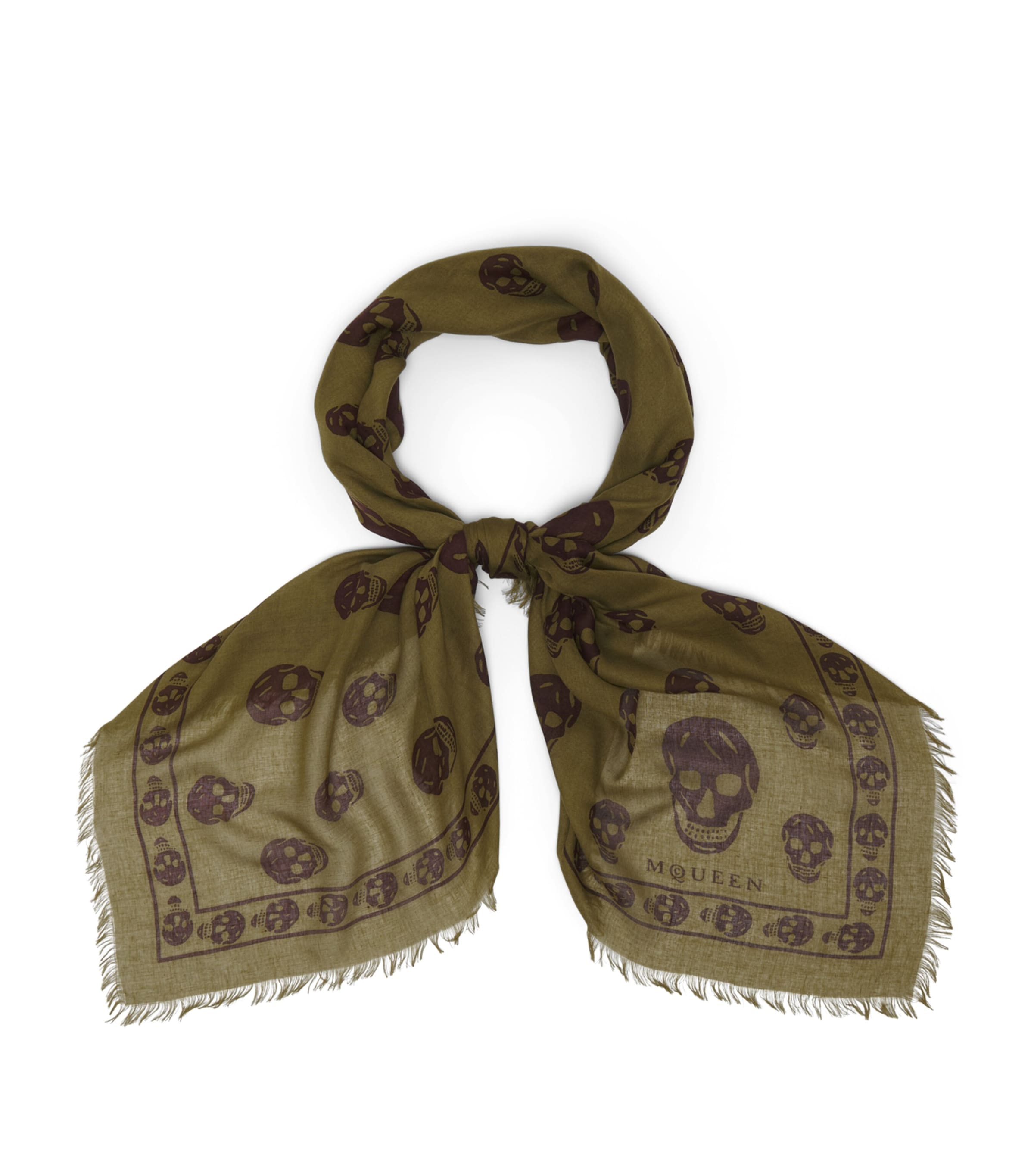 Modal-Silk Skull Scarf 3373 Image 1