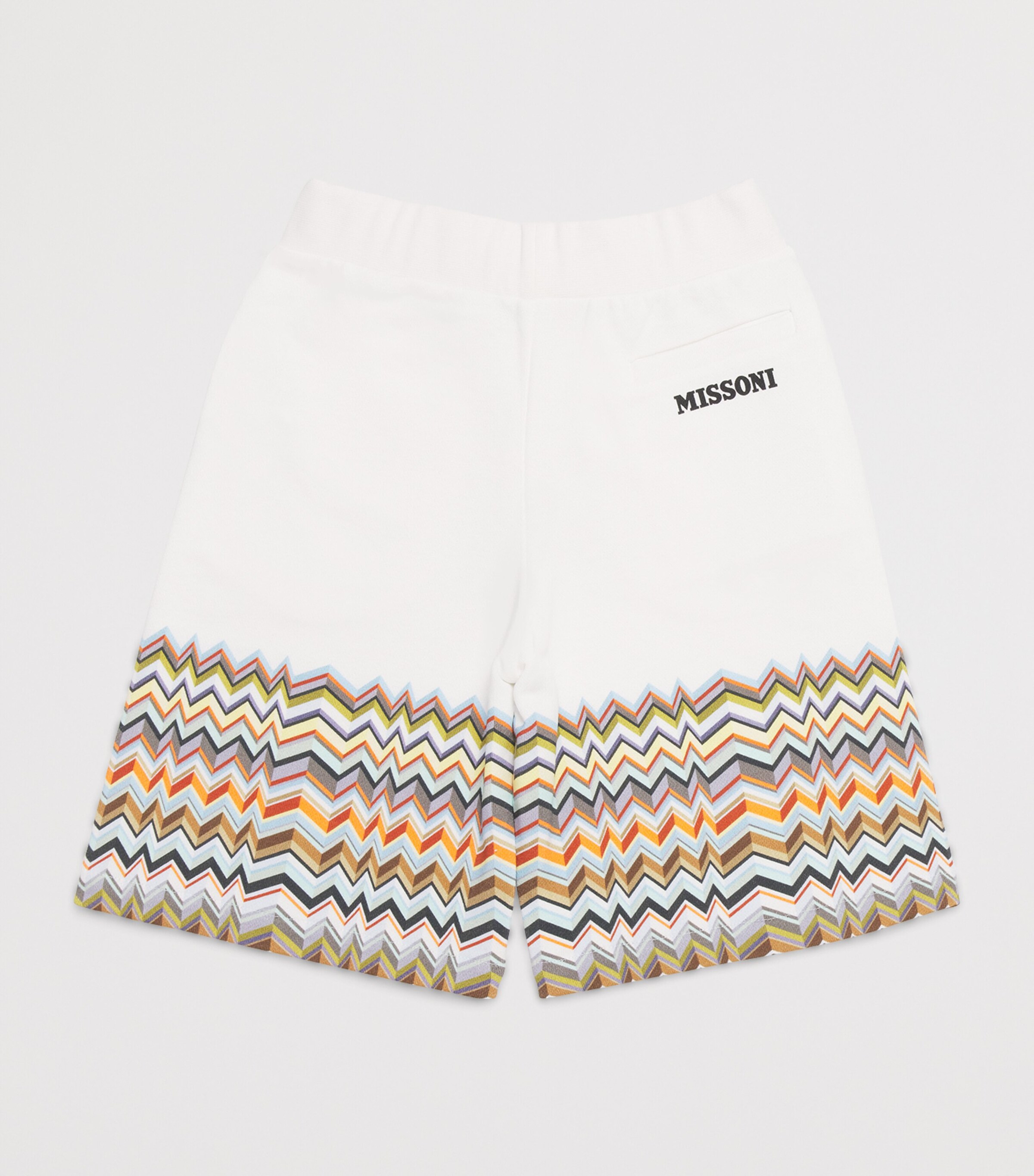 Missoni Kids Cotton Zigzag Sweat Shorts (4-14 Years) Image 2