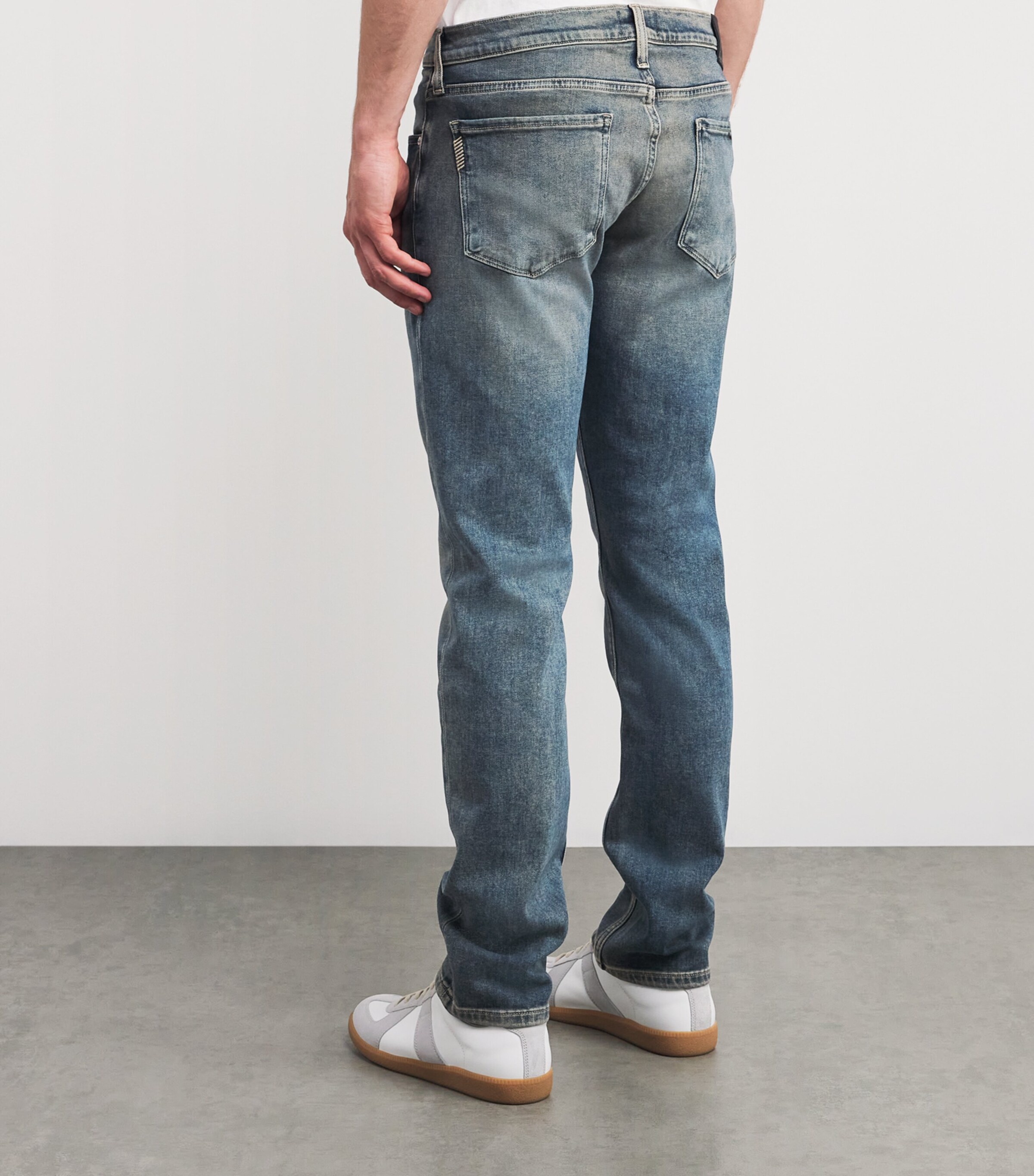 PAIGE Mens Federal Slim Jeans Kearnan Image 4