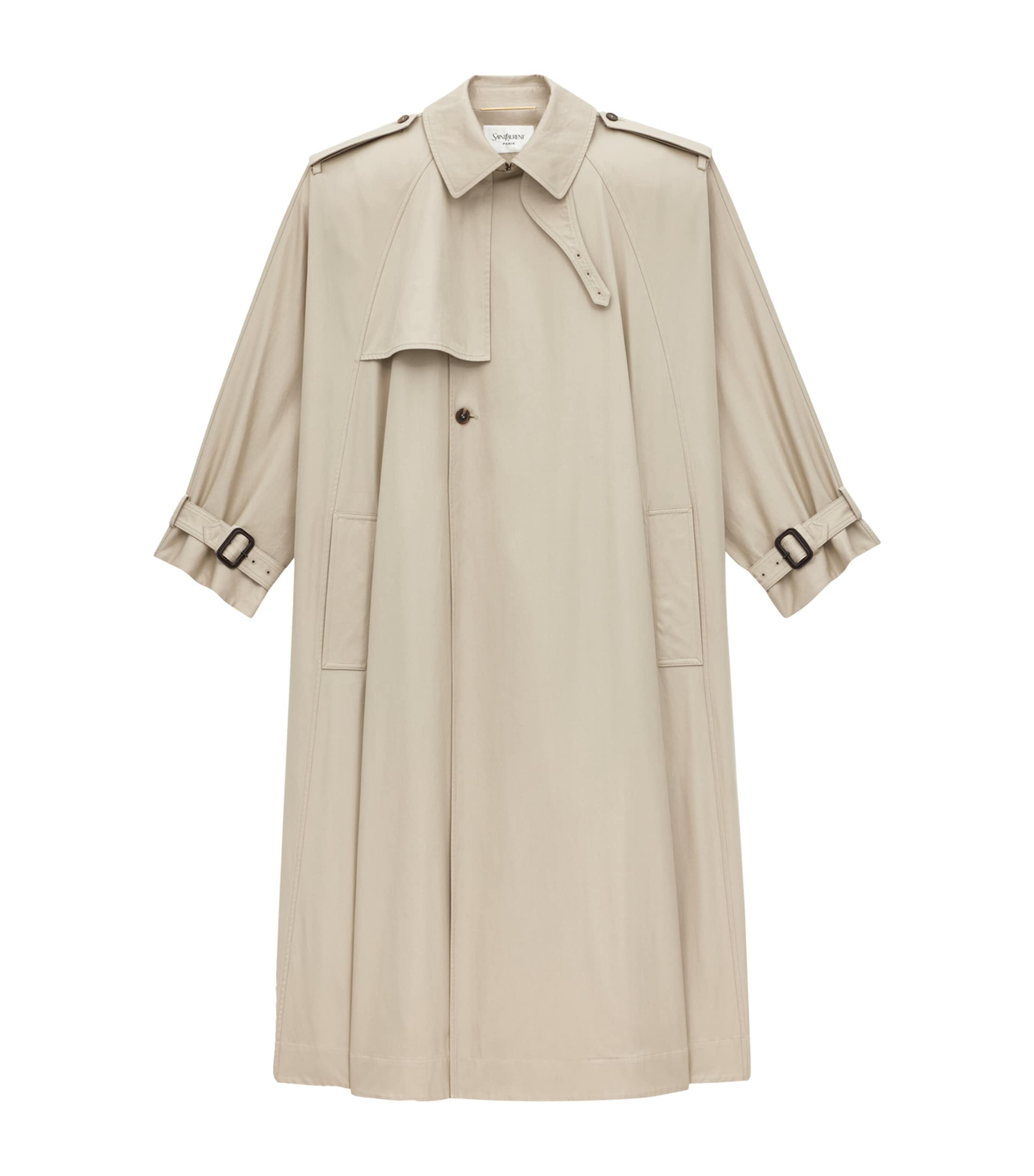 Cotton Cape Trench Coat 9610 Image 2