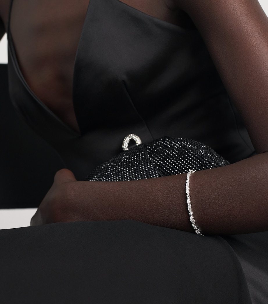 Yeprem White Gold and Diamond Y-Couture Bangle White Gold Image 4