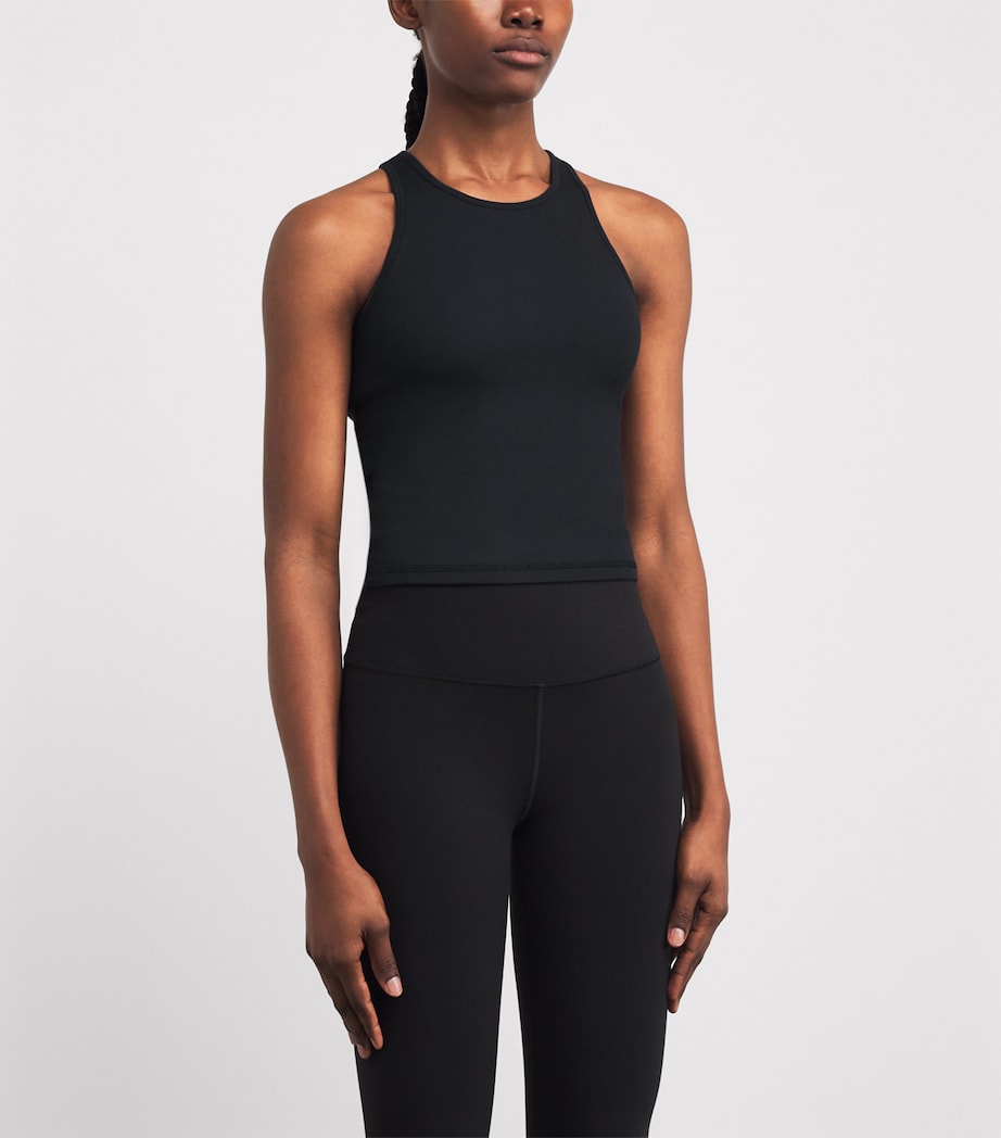 Stretch-Knit Pose Plyo Tank Top BLK BLACK Image 3