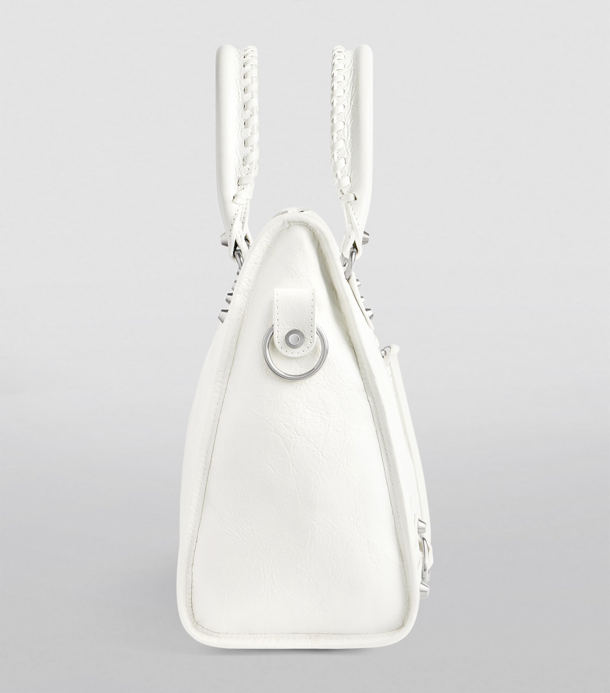 Balenciaga Medium Leather Le City Top-Handle Bag | Harrods US
