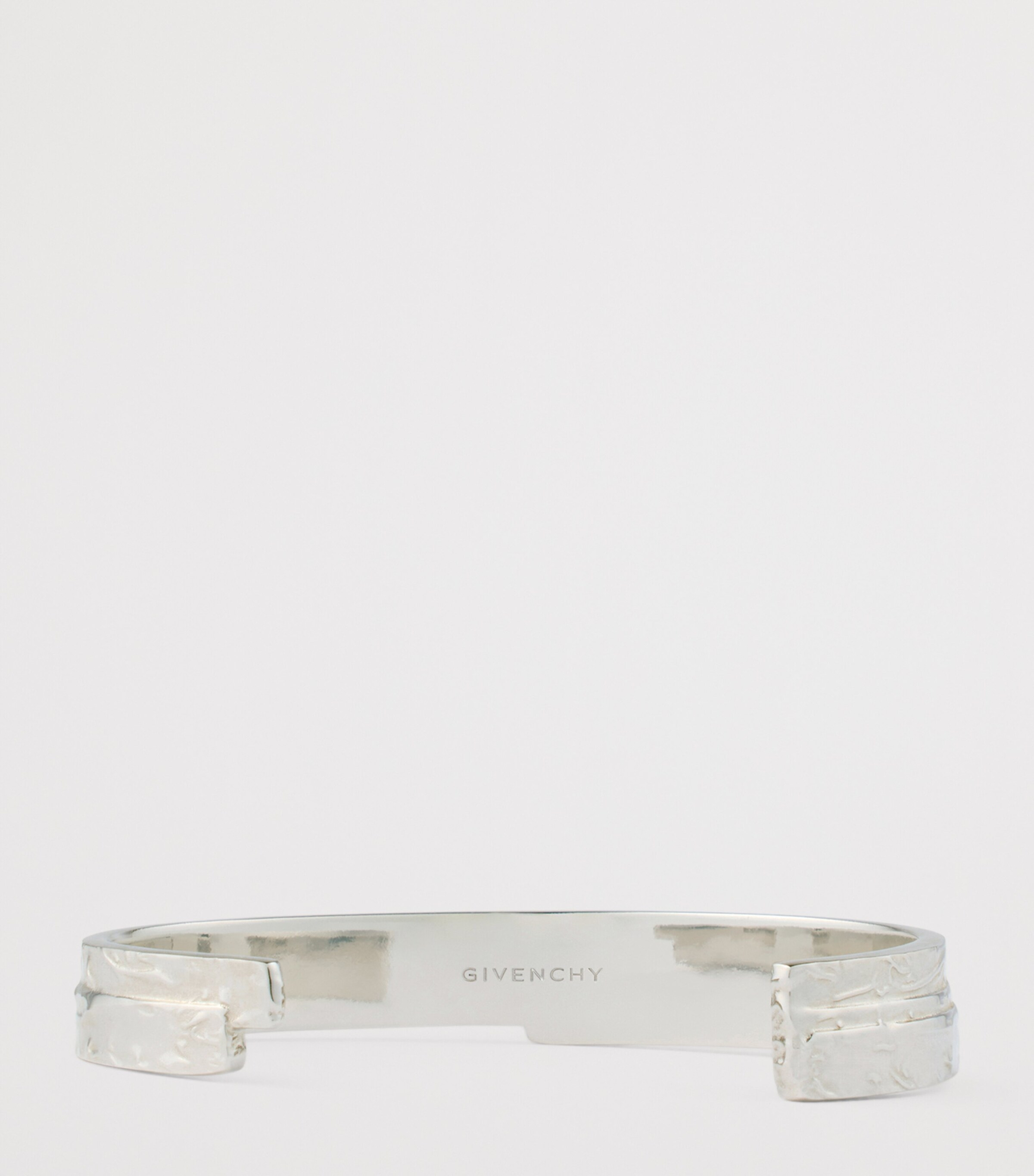 Brass Tape Cuff Bracelet ANTIC SILVERY Image 3