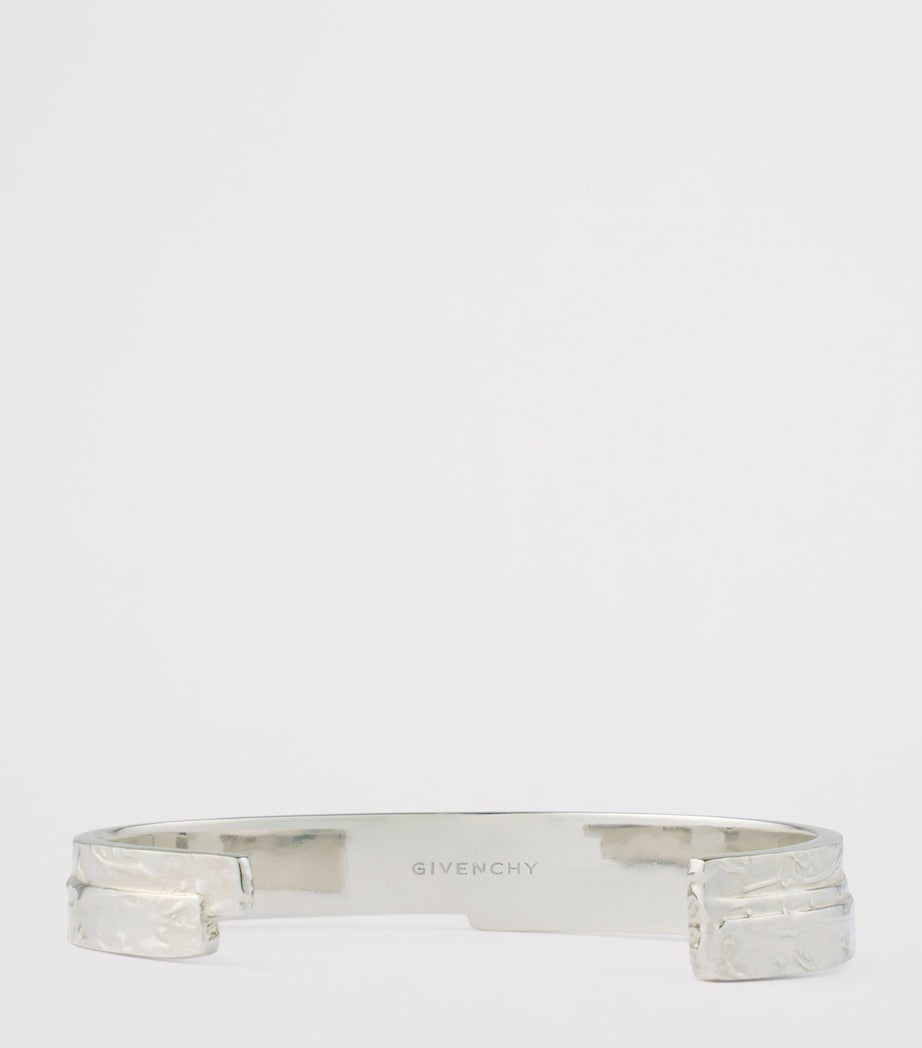 Brass Tape Cuff Bracelet ANTIC SILVERY Image 3