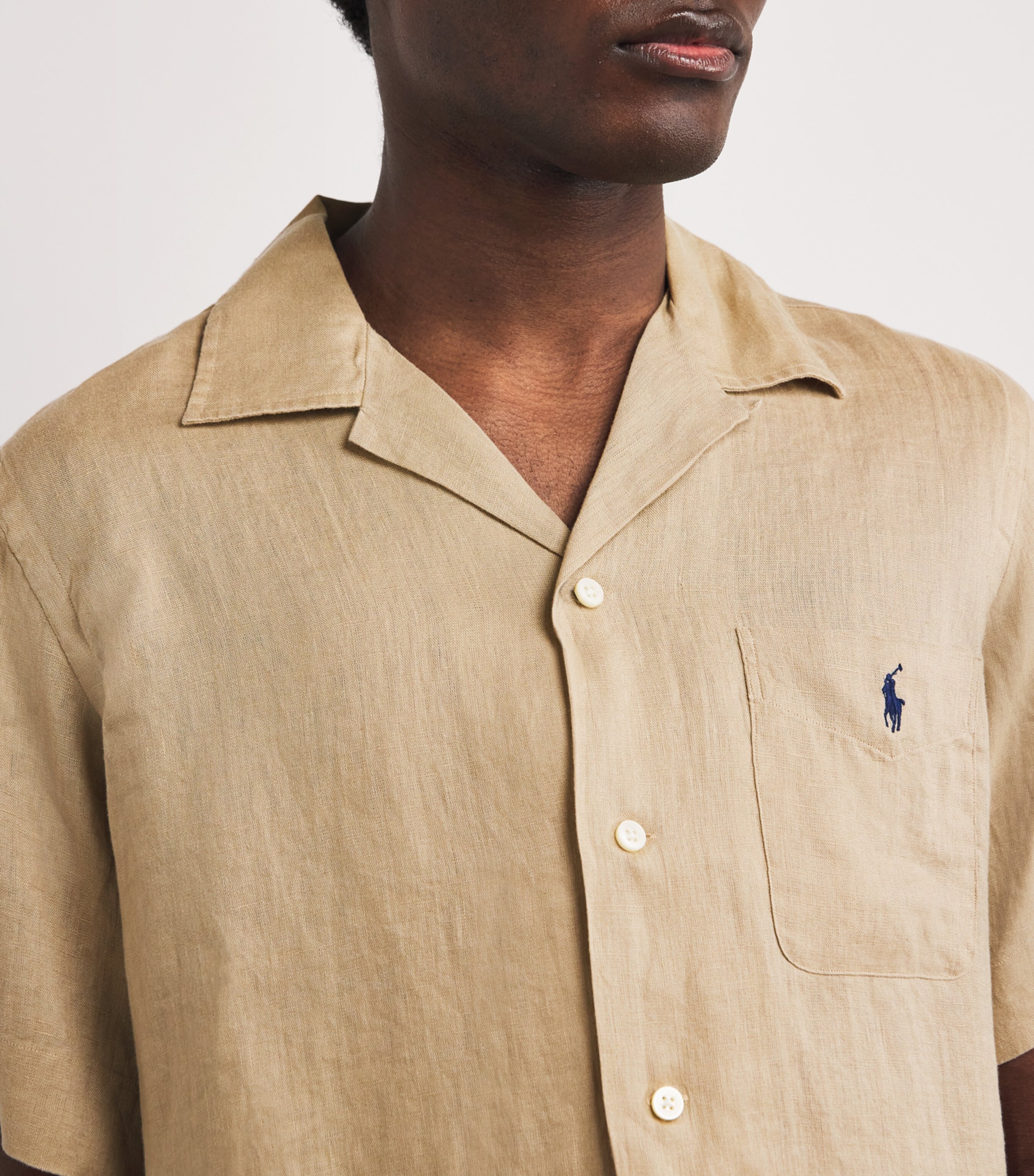 Polo Ralph Lauren Linen Camp Shirt | Harrods US