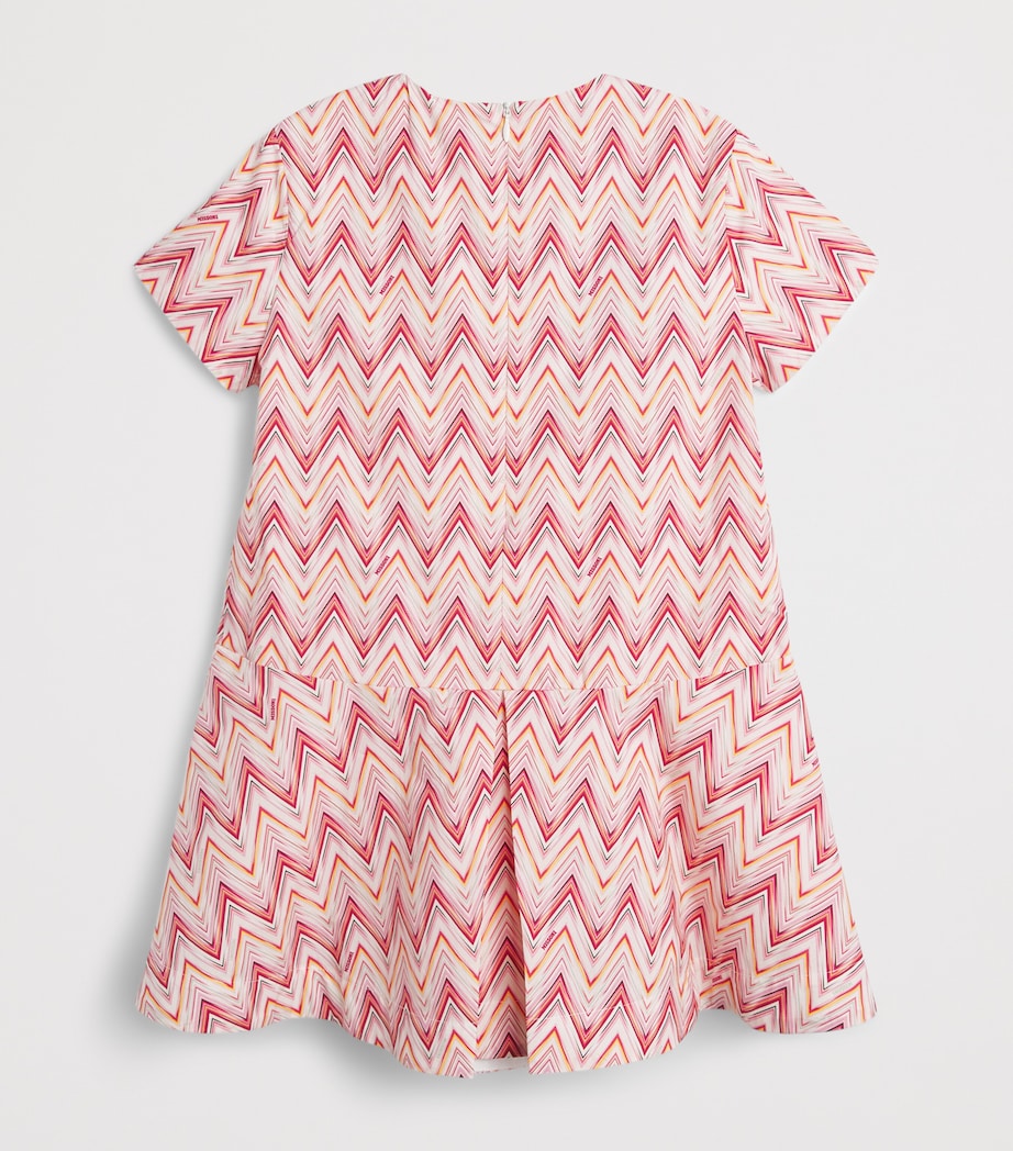 Missoni Kids Cotton Zigzag Dress (4-14 Years) Image 2
