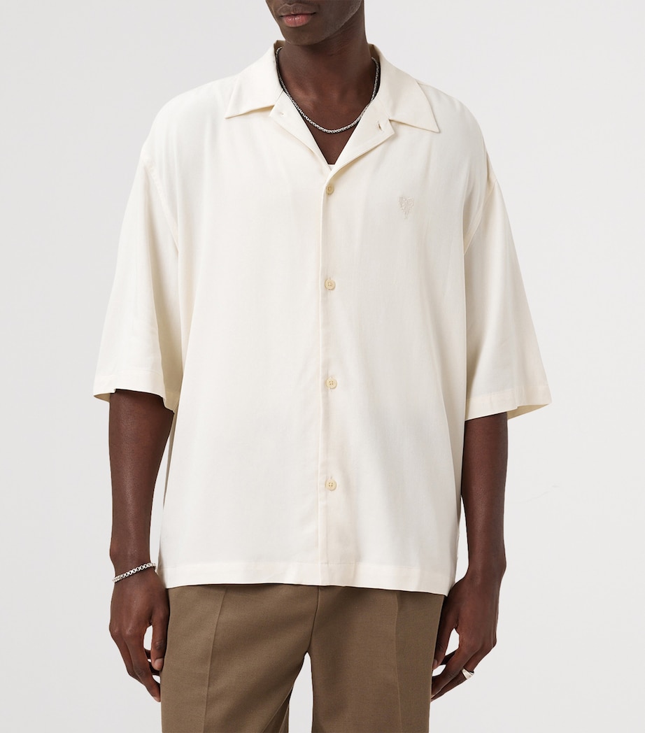 Embroidered Rialto Shirt JETSTREAM WHITE Image 6