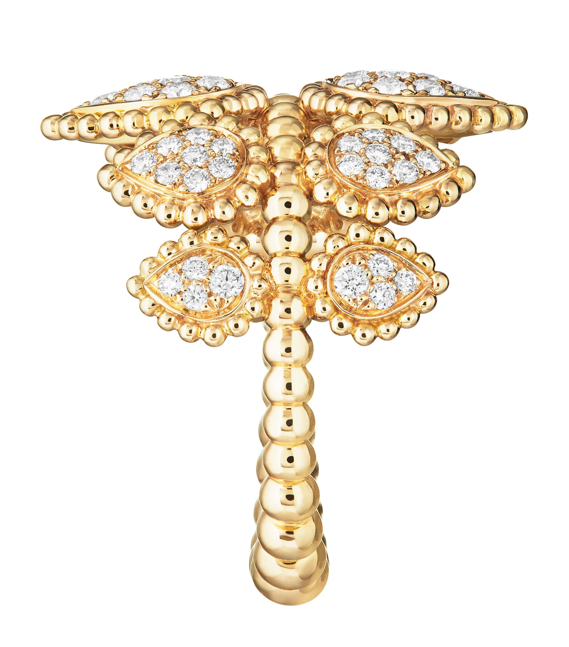 Yellow Gold and Diamond Serpent Bohème Ring YELLOW GOLD Image 3