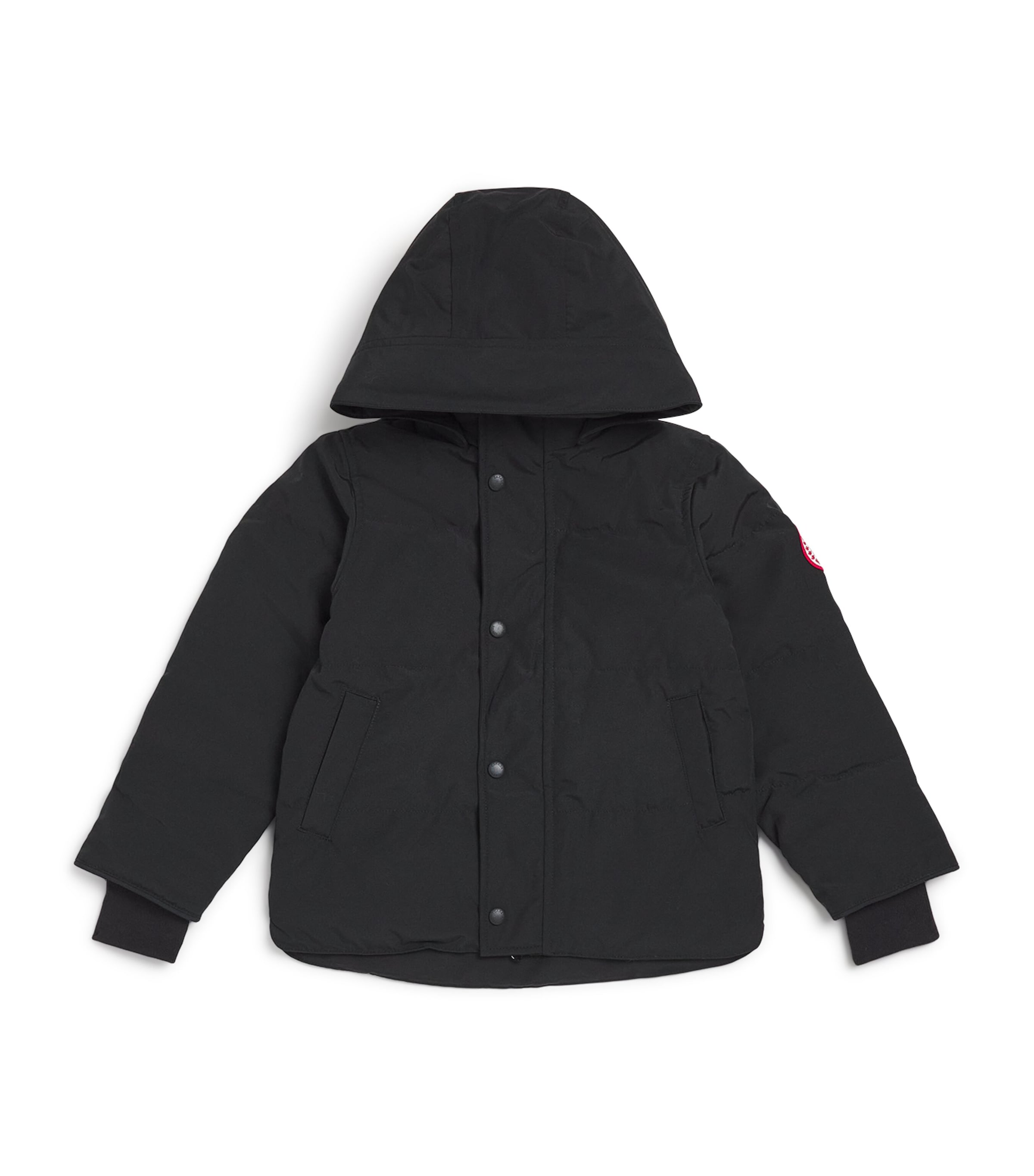 Water-Repellent Snowy Owl Parka (4-7 Years) 9061BLACK-NOIR Image 1