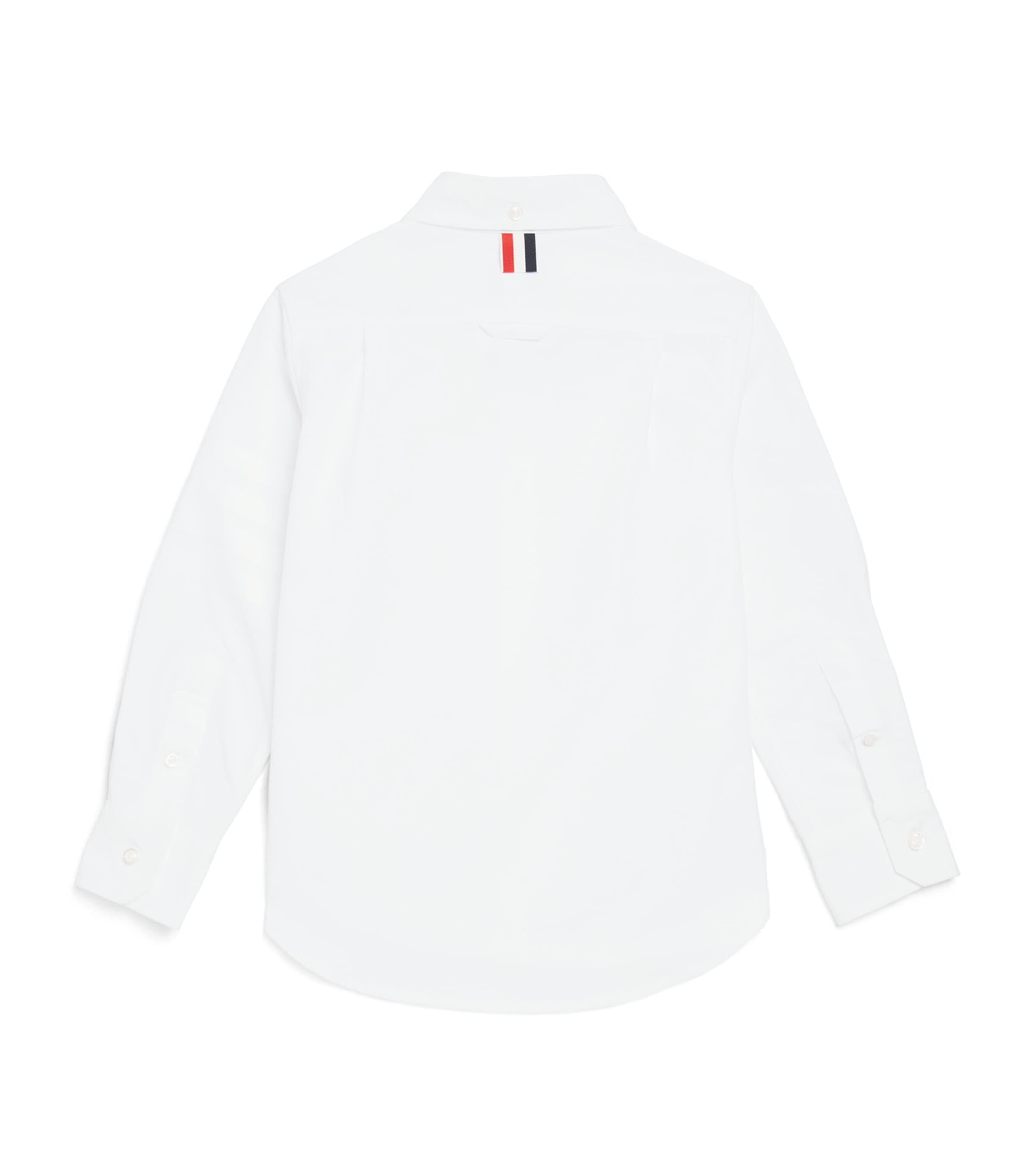 Thom Browne Kids 4-Bar Oxford Shirt (2-12 Years) White Image 3