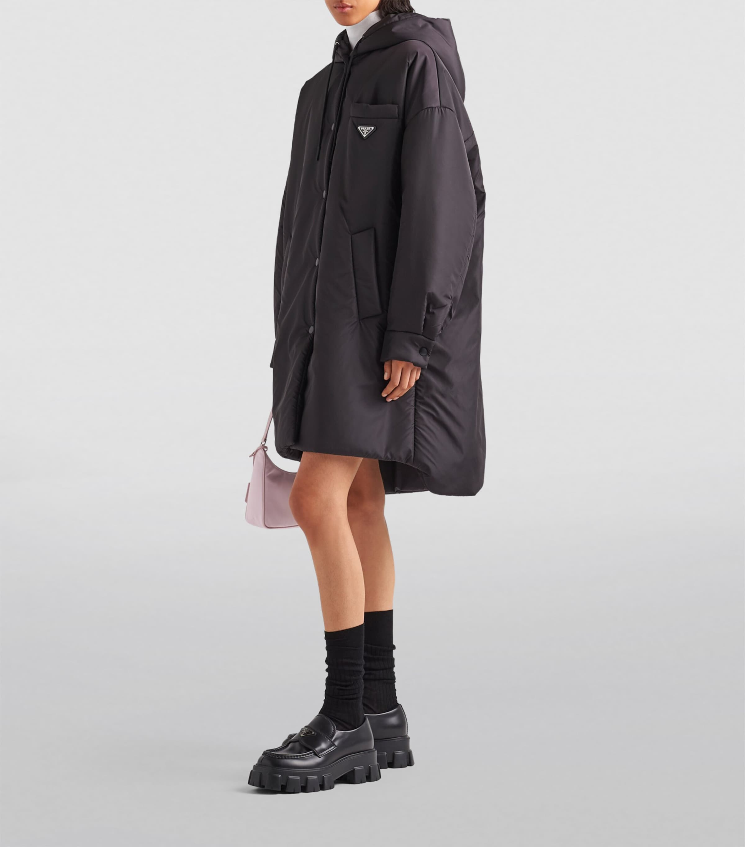 Re-Nylon Oversized Raincoat F0002 Image 2