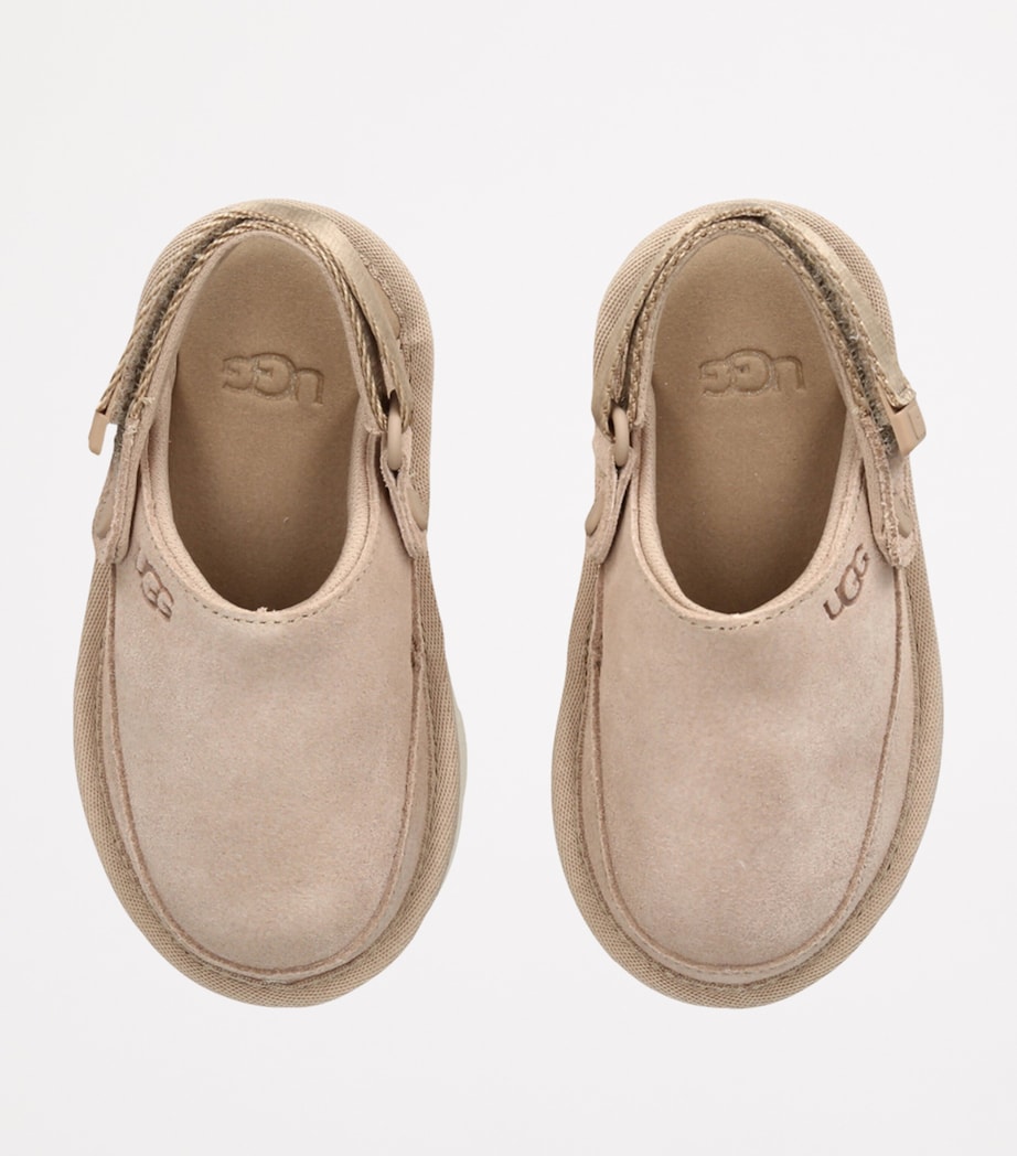 Suede Goldenglow Clogs TAN Image 4