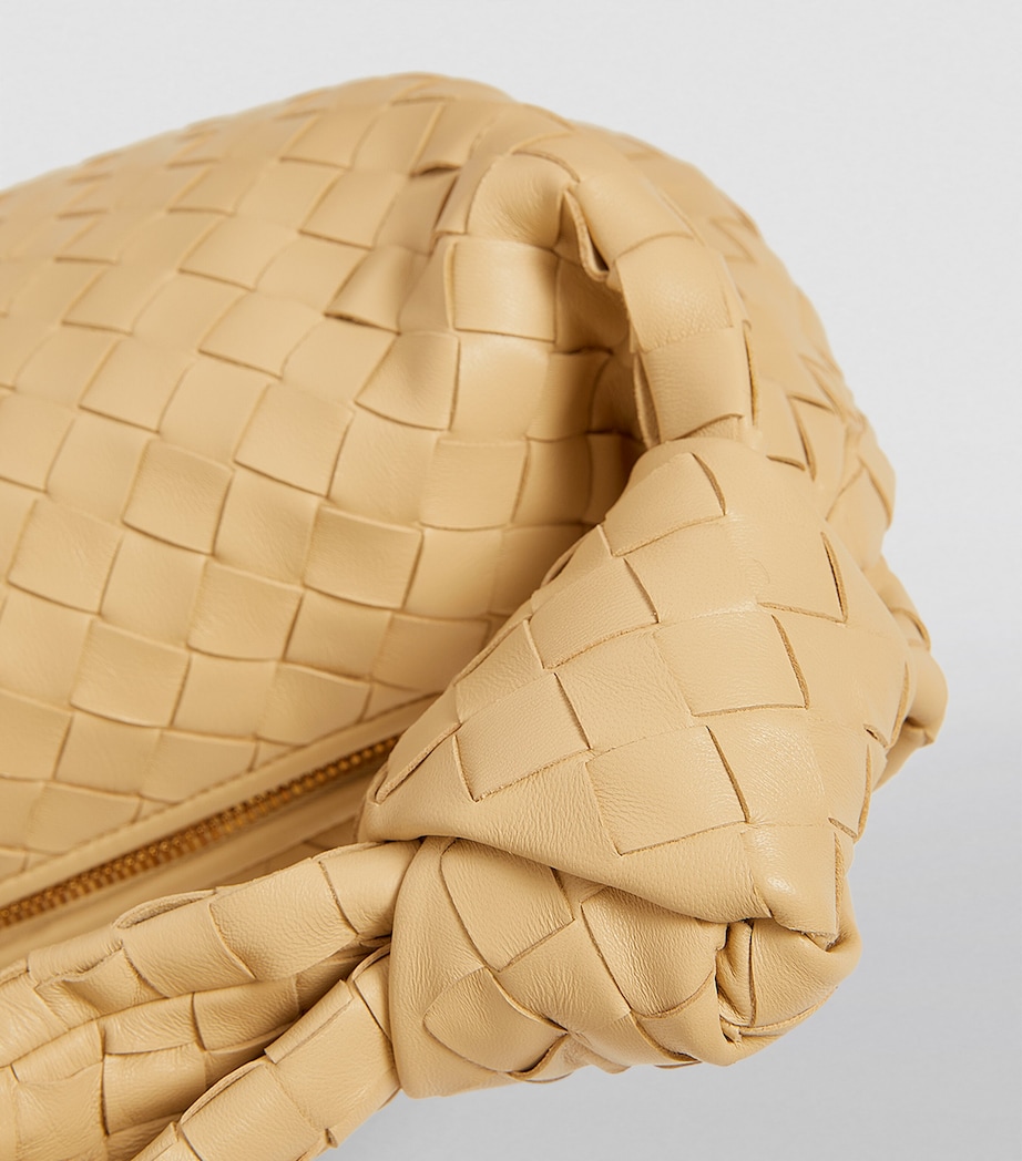 Bottega Veneta Teen Leather Jodie Bag Porridge Gold Image 7