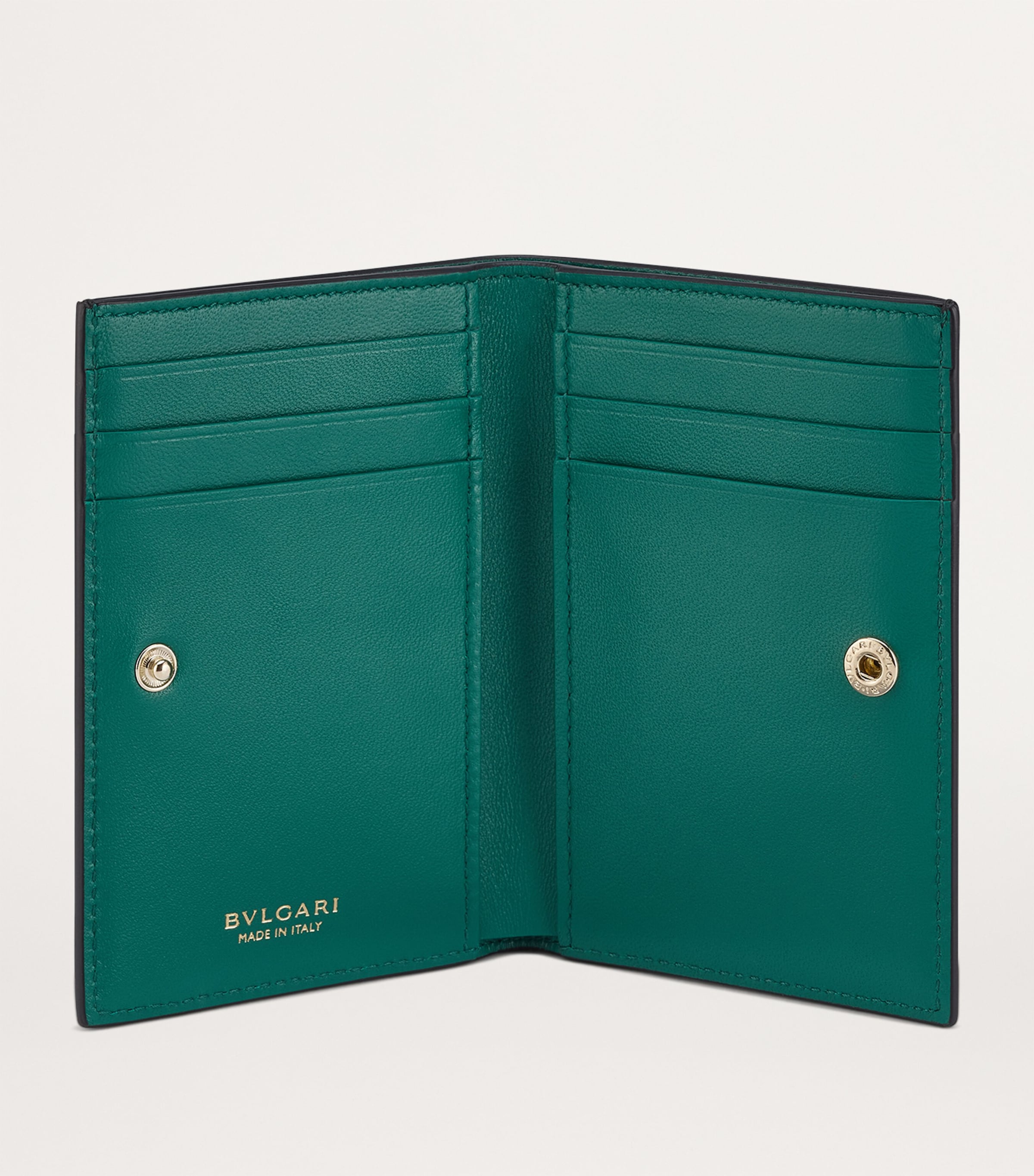 Serpenti Forever Folded Card Holder BLACK Image 3