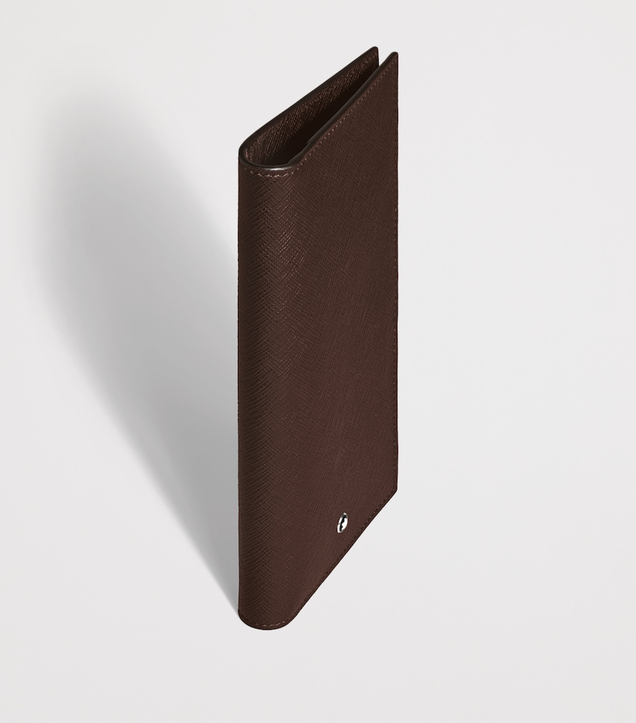 Montblanc Leather Sartorial Long Wallet Ebony Image 2