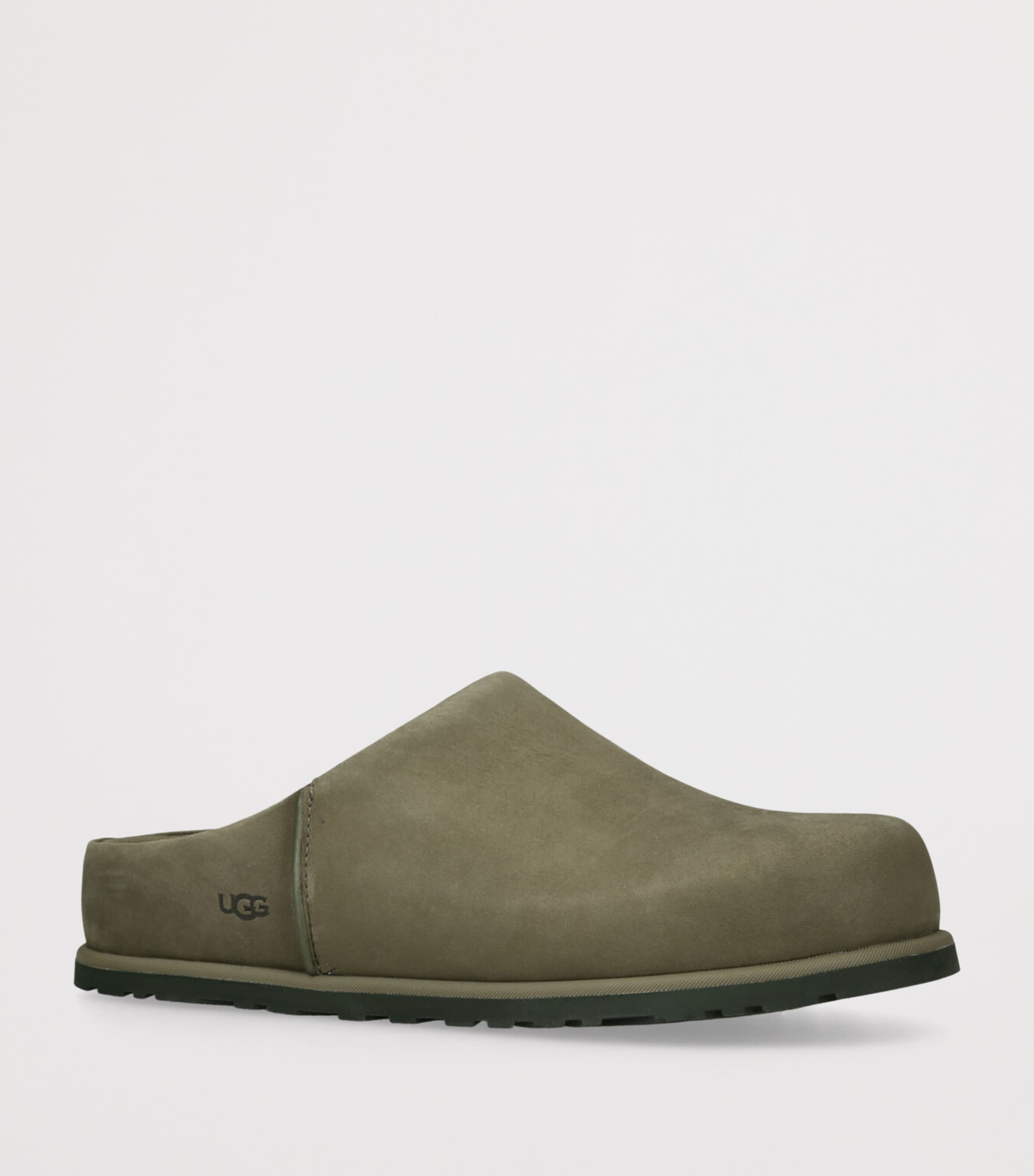 Suede Otzo Clogs KHAKI Image 3