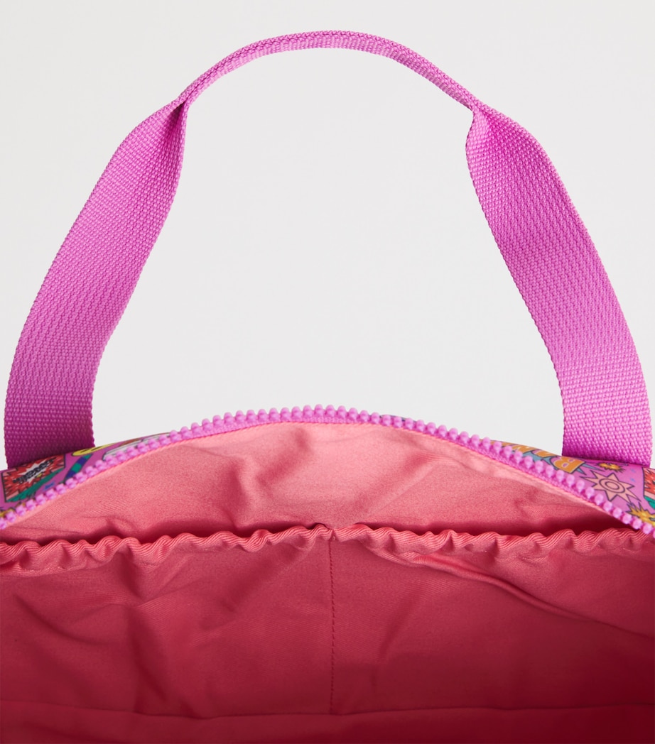 Harrods Pop Rocket Duffle Bag Pink Image 3