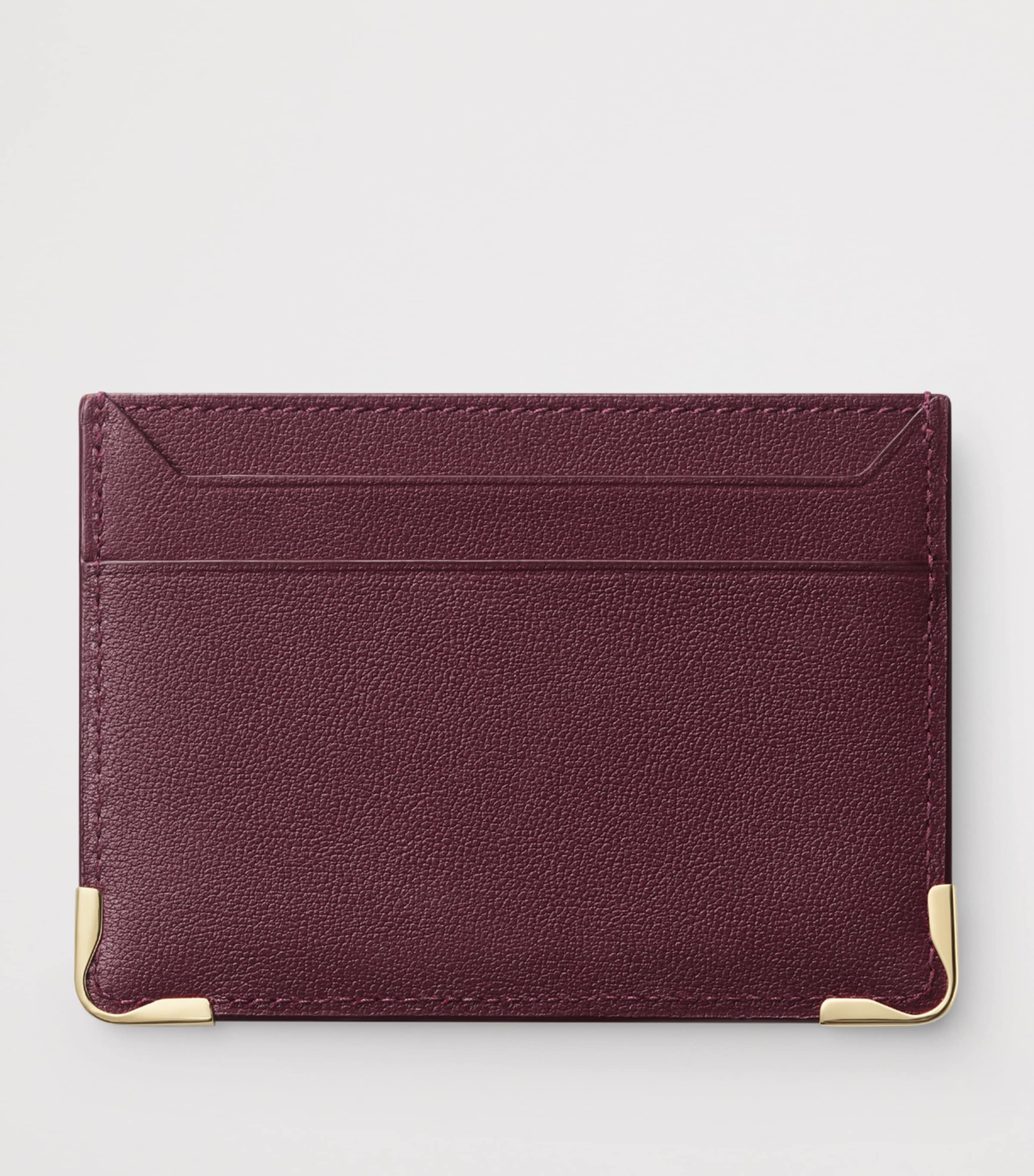 Cartier Leather Must de Cartier Card Holder Burgundy Image 2