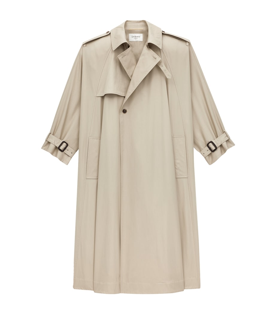 Cotton Cape Trench Coat 9610 Image 1