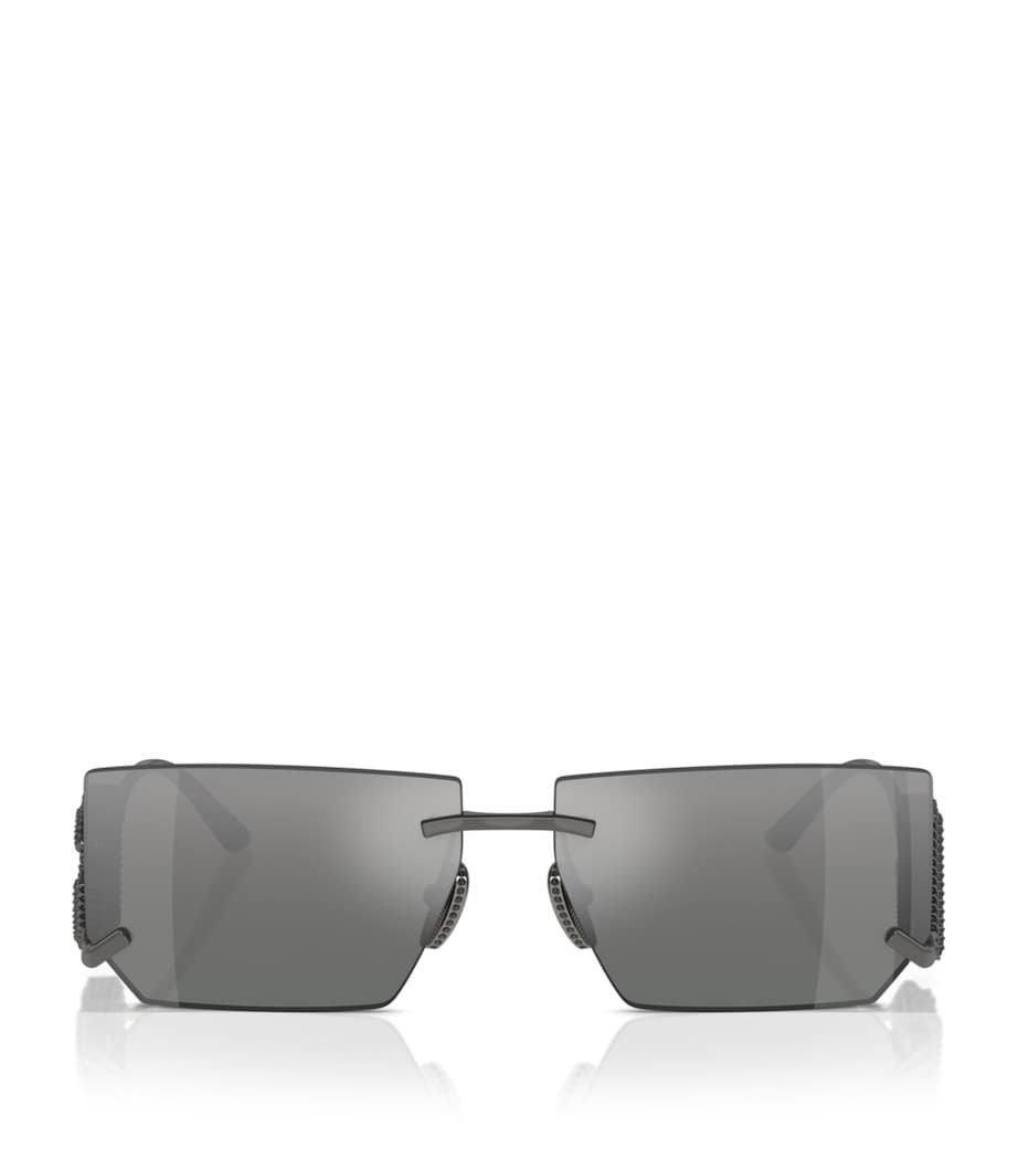 Gradient Mirrored Sunglasses 128688 Image 1
