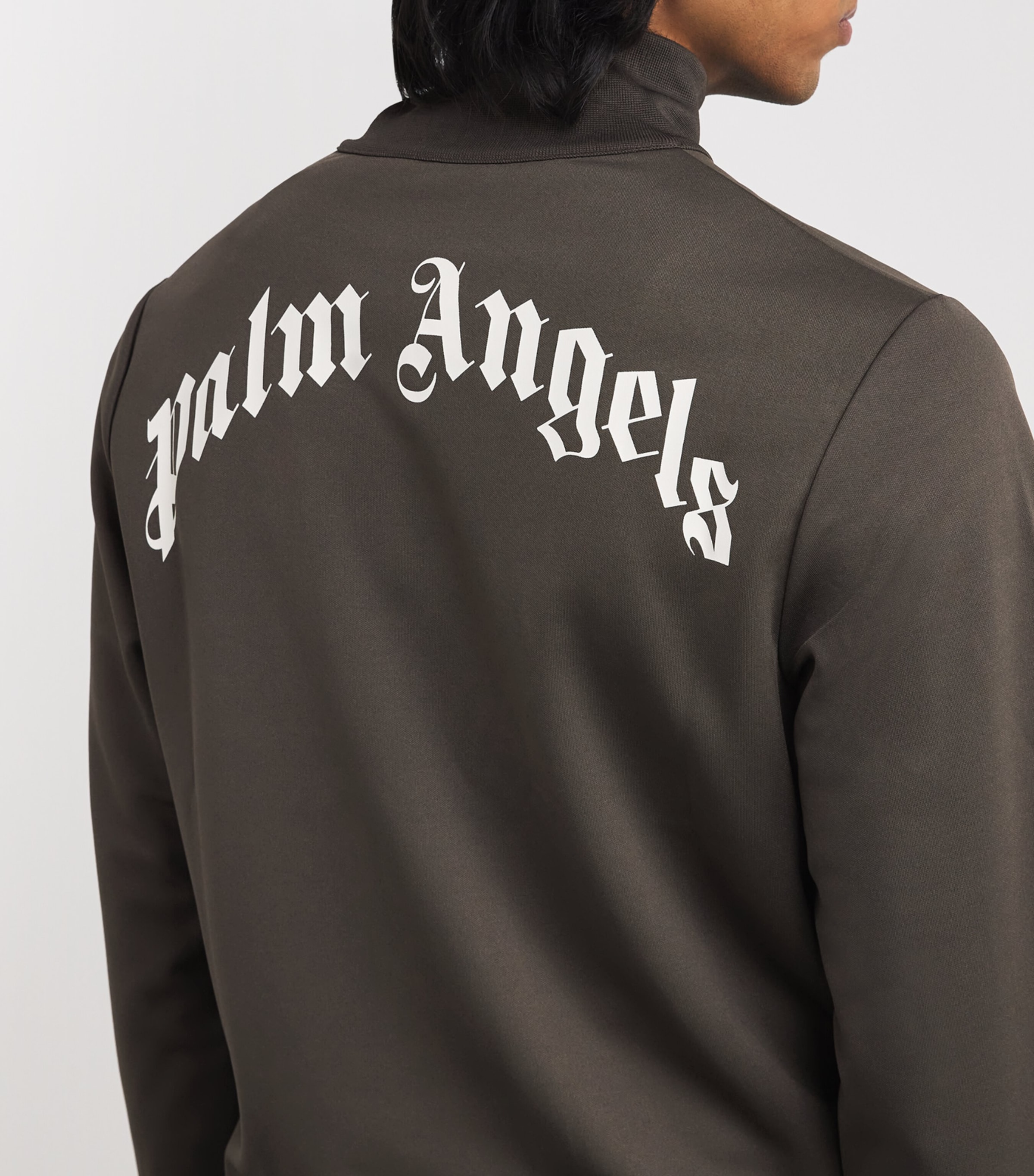 ジャケット Palm Angels JACKET (PWYE037R24DEN001 0303) Palm Angels Logo Track Zip-Up Jacket | Harrods HK