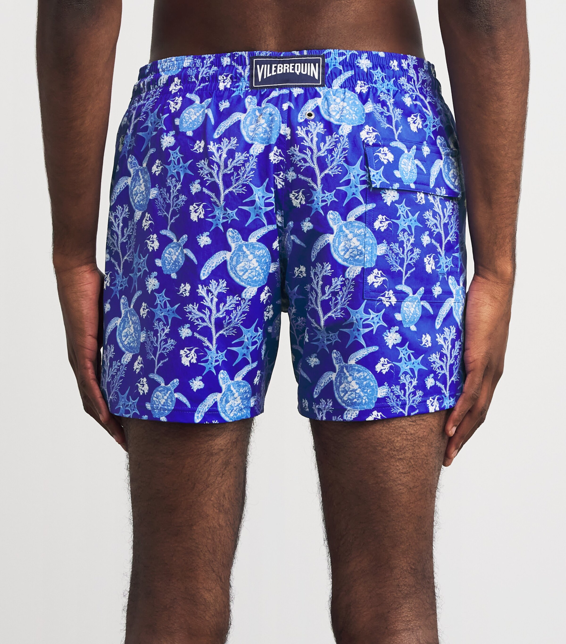Turtle Print Swim Shorts 613-MARRAKECH Image 3