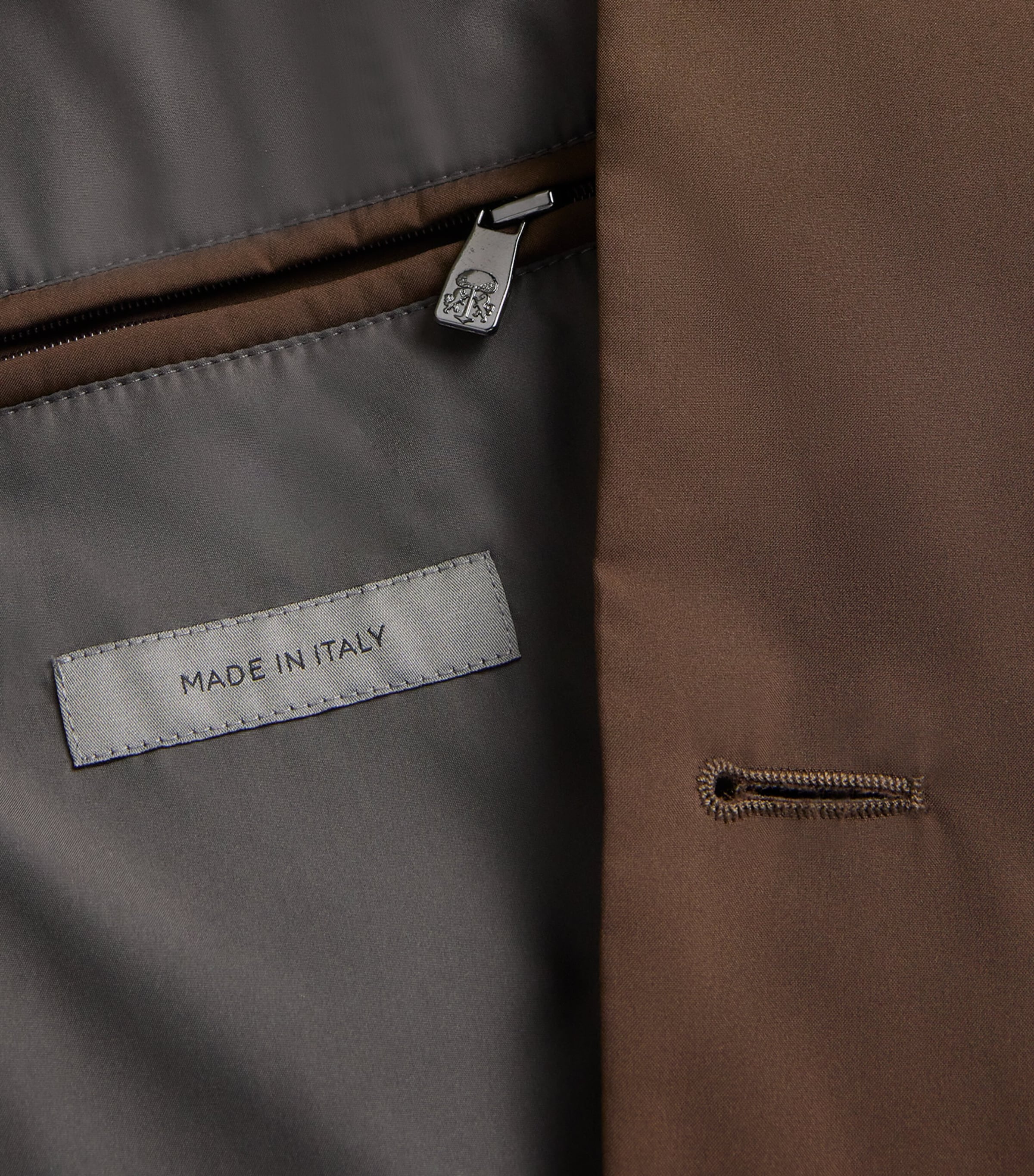 Padded Raincoat 031 BRICK BROWN Image 5