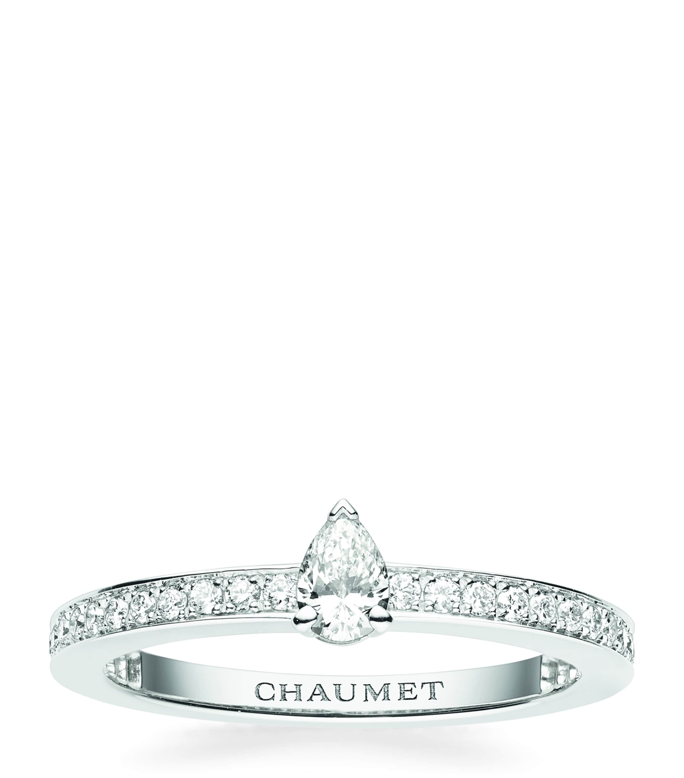 Chaumet Platinum And Diamond Joséphine Éclat D'éternit Ring In Metallic