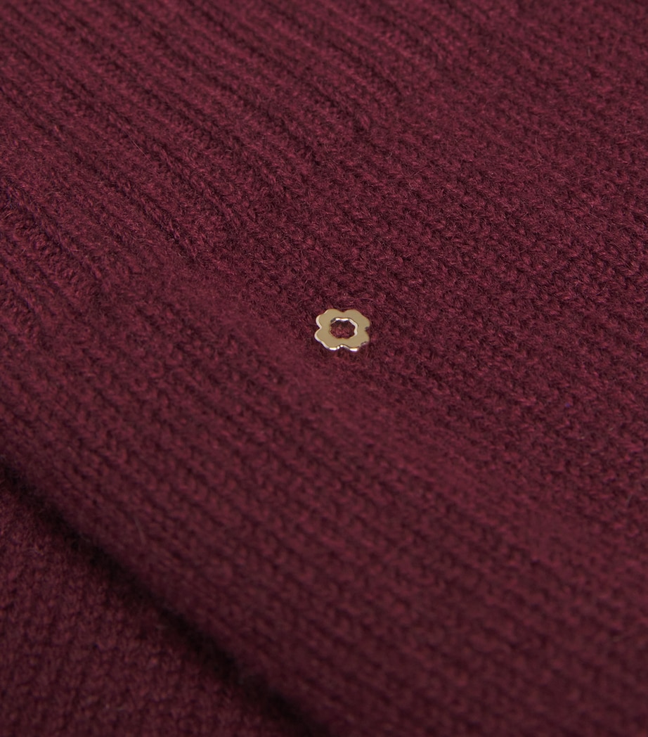Wool-Blend Sweater BURGUNDY Image 5