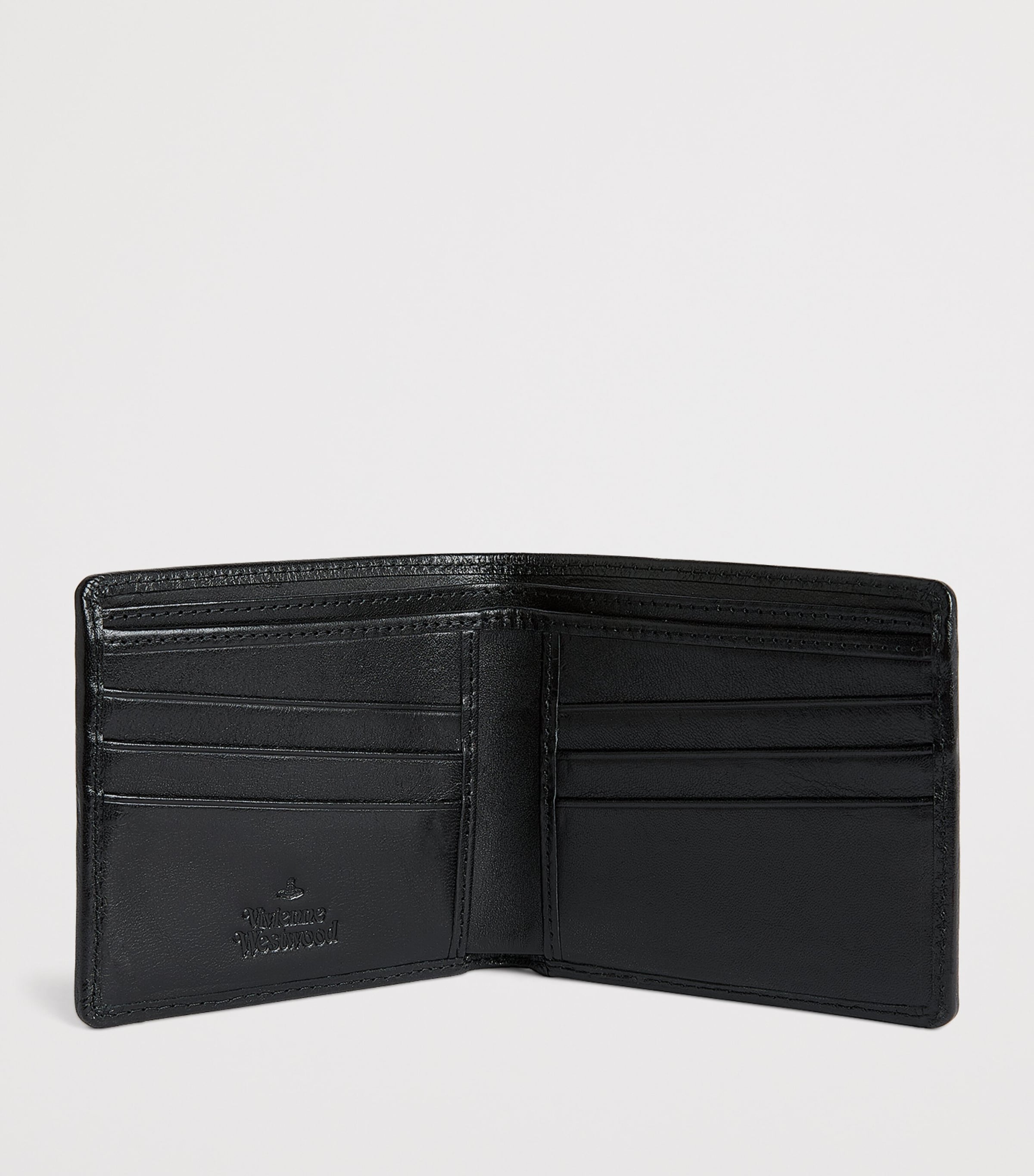 Vivienne Westwood Stripe Bifold Wallet Blue Image 2