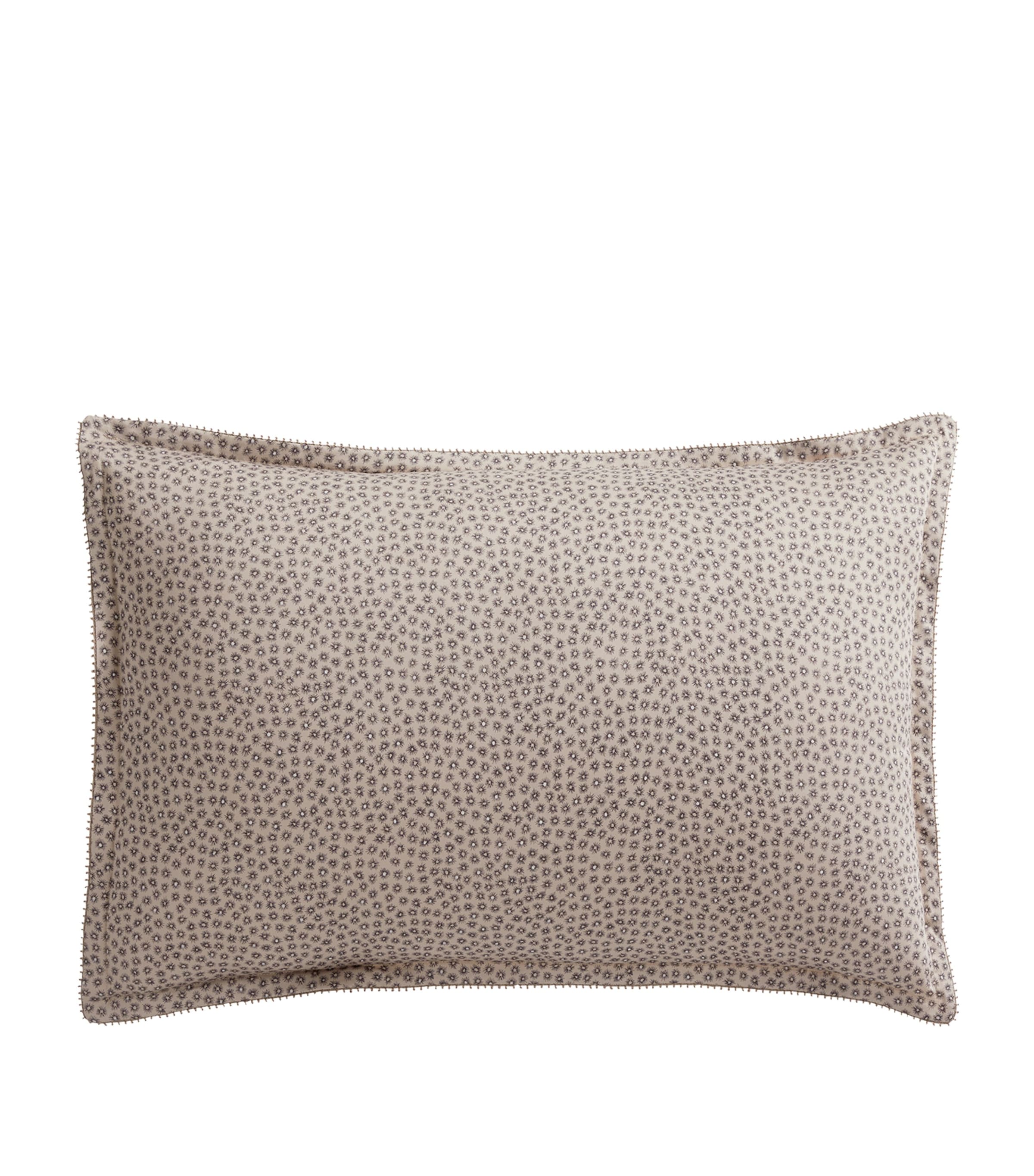 Alexandre Turpault La Belle Etoile Oxford Pillowcase In Brown