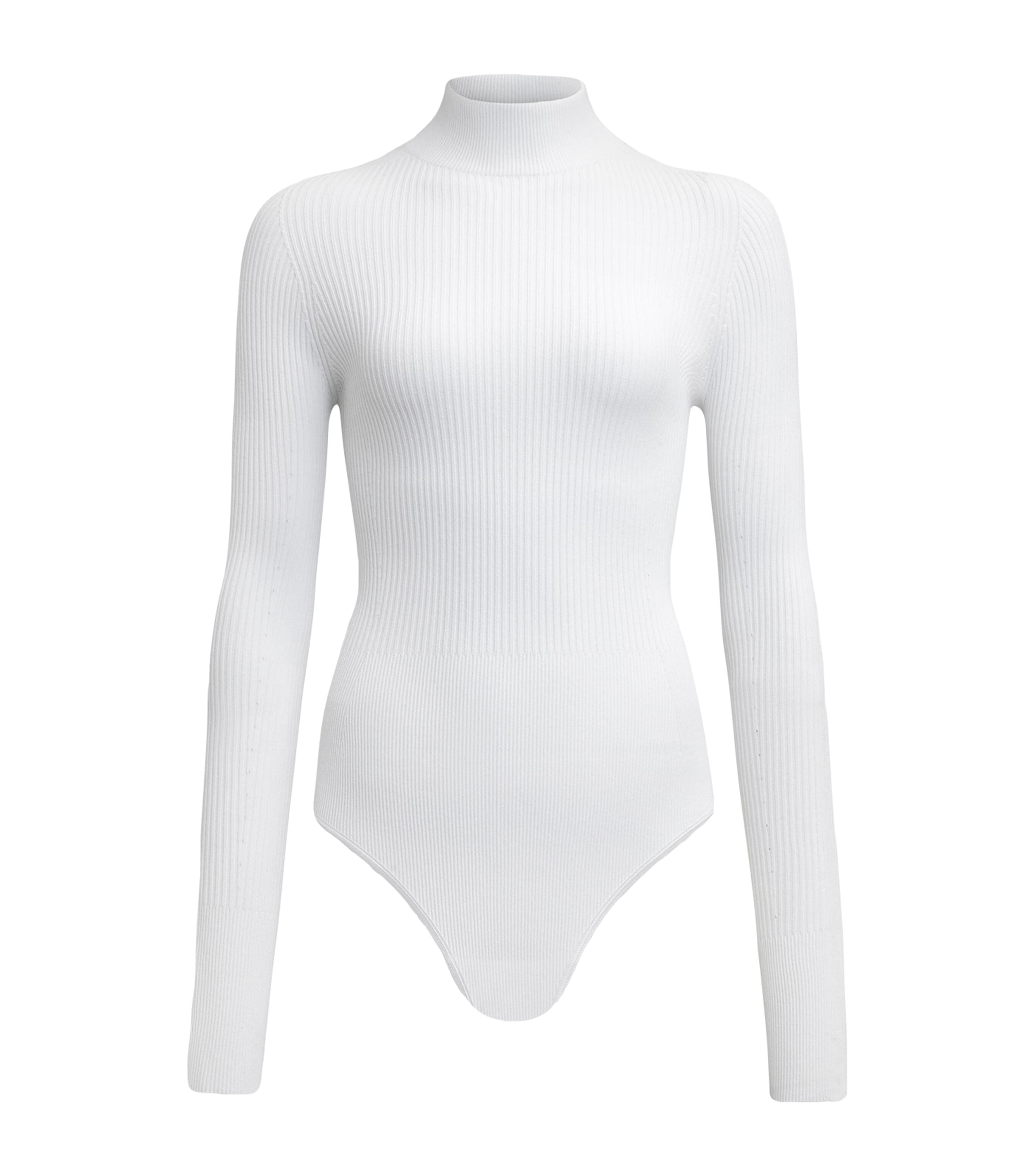 Alaïa Jersey Body In Weiss