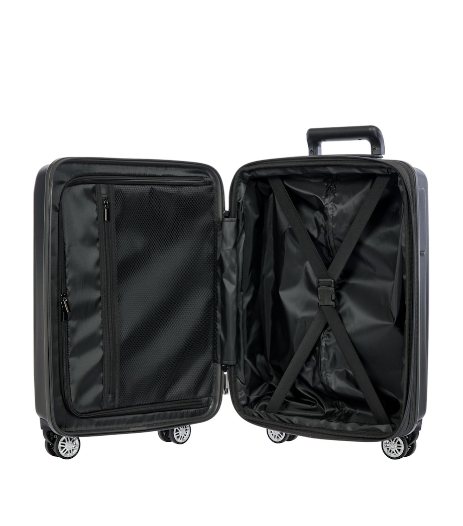 Cervia Front-Pocket Suitcase (55cm) DARK GREY Image 7