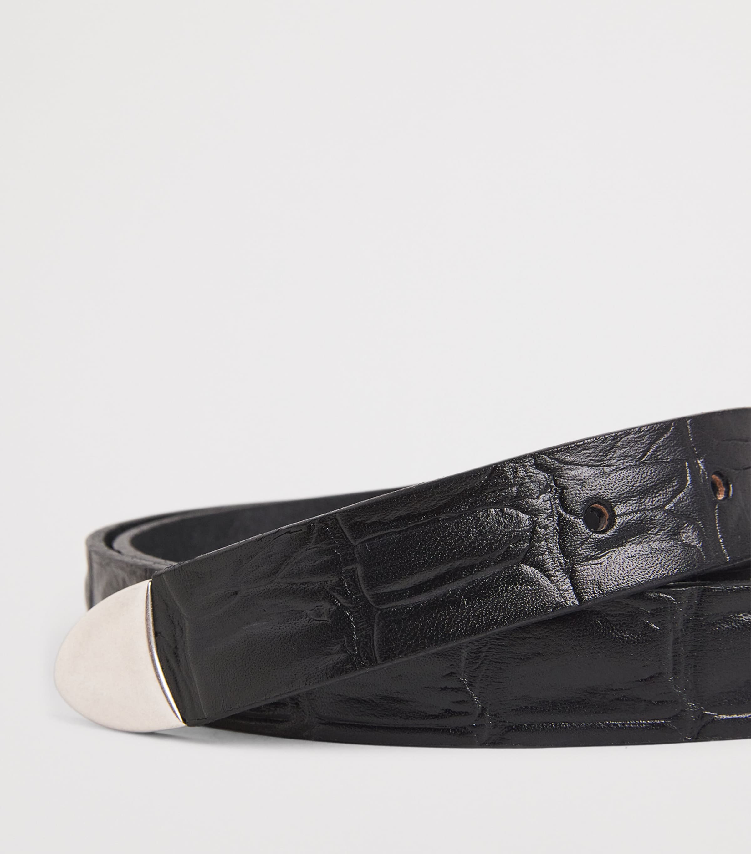 Eleventy Leather Belt Nero Image 6
