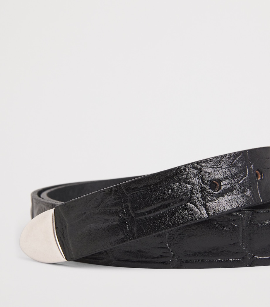 Eleventy Leather Belt Nero Image 6