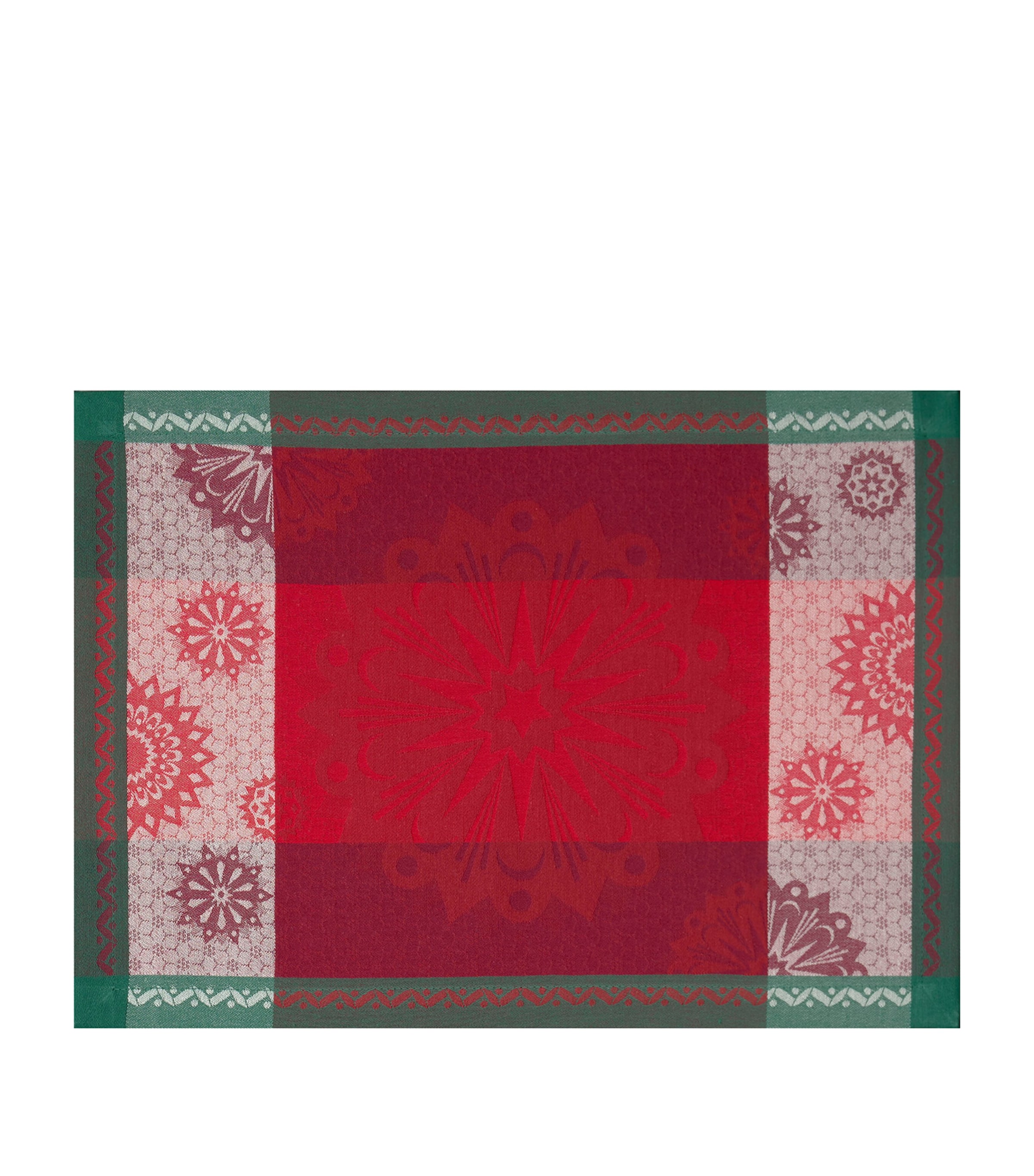 Shop Le Jacquard Français Lumière D'étoiles Placemat In Red