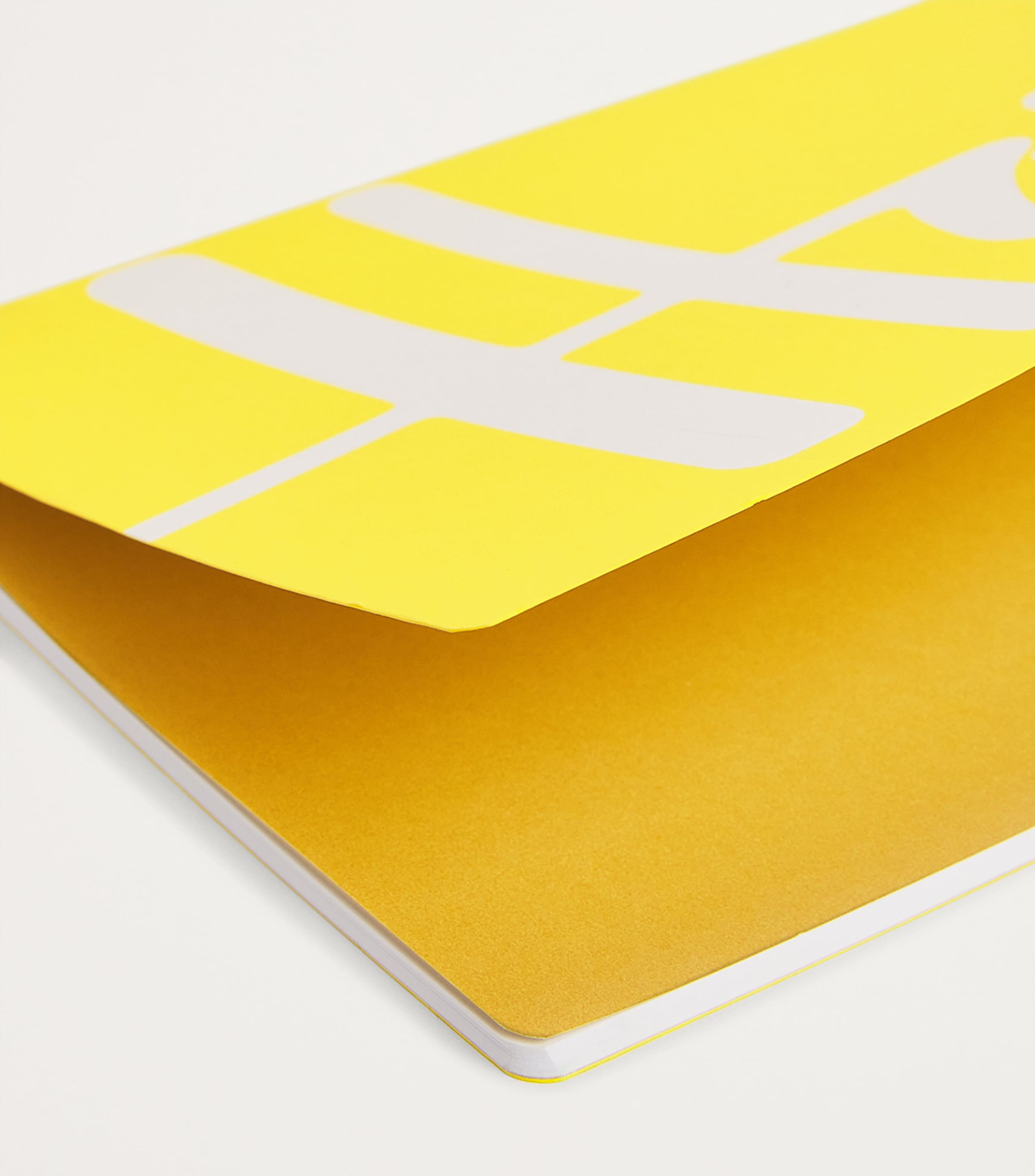 Harrods Logo A4 Notebook Yellow Image 4