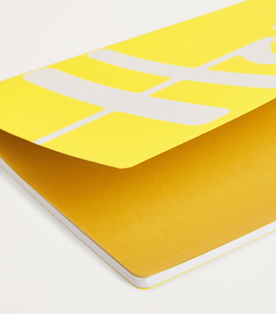 Harrods Logo A4 Notebook Yellow Image 4