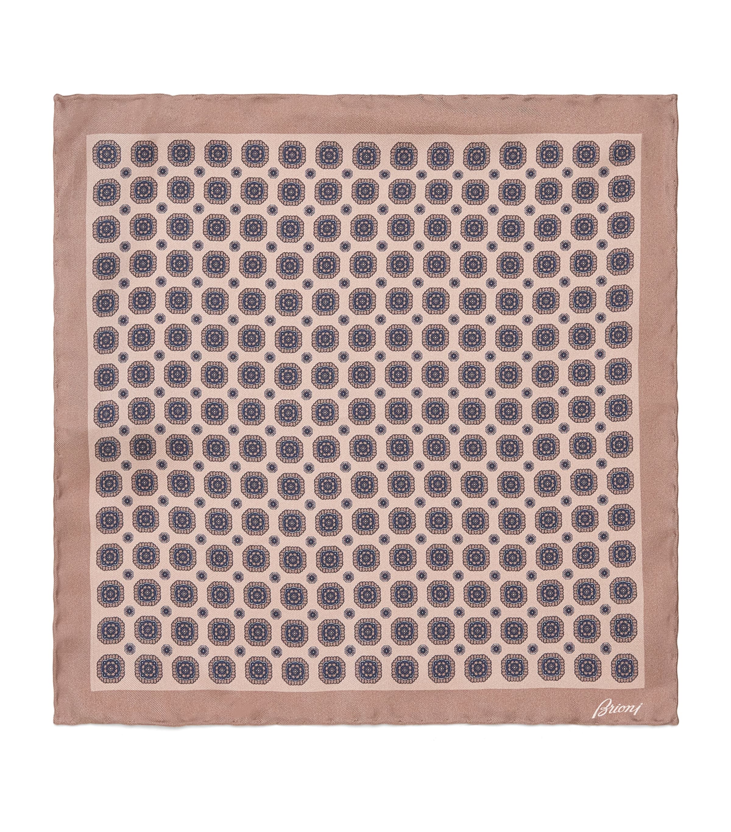 Silk Geometric Pocket Square 5725 Image 1