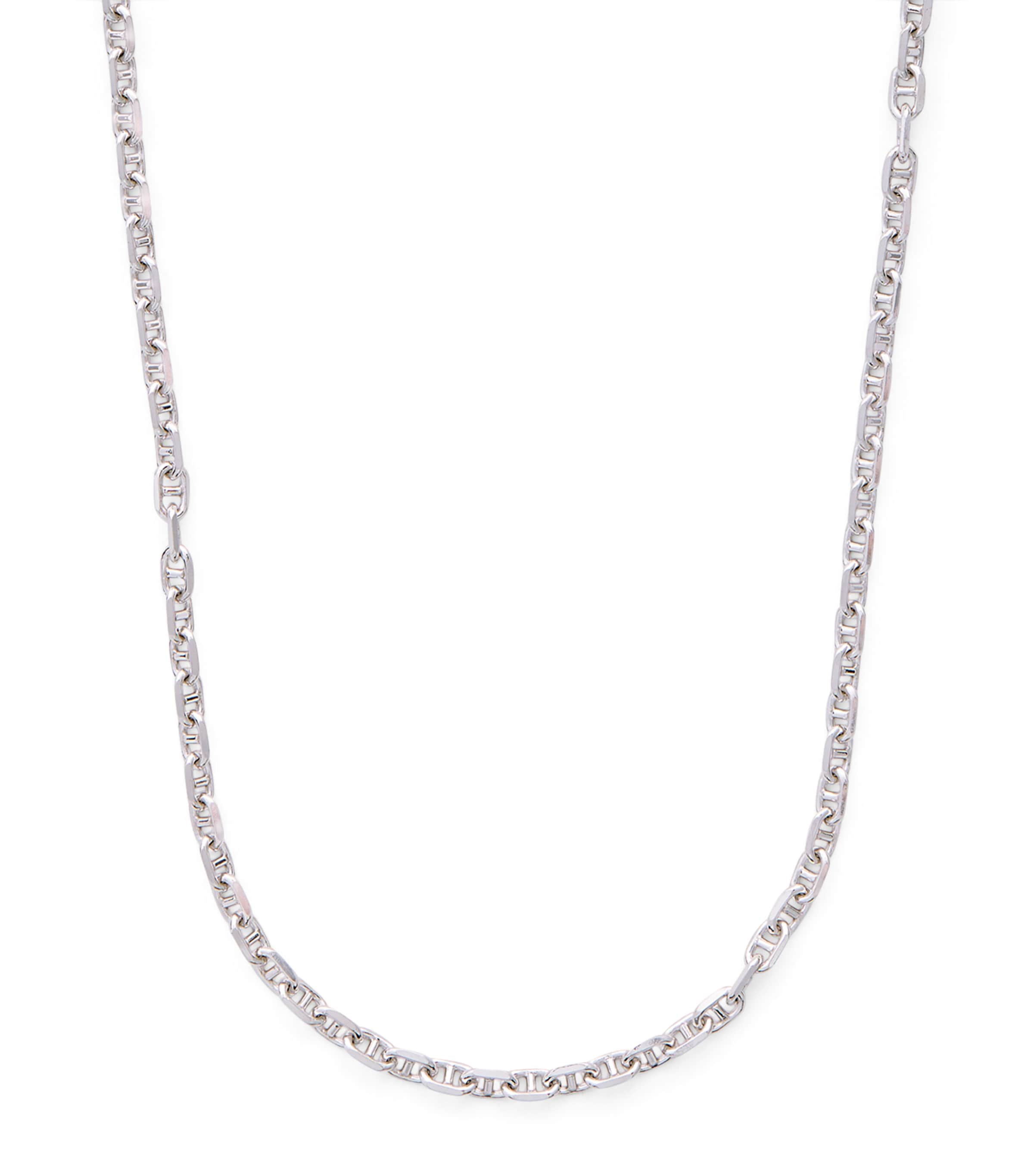 Tom Wood Sterling Silver Cable Necklace In Silver