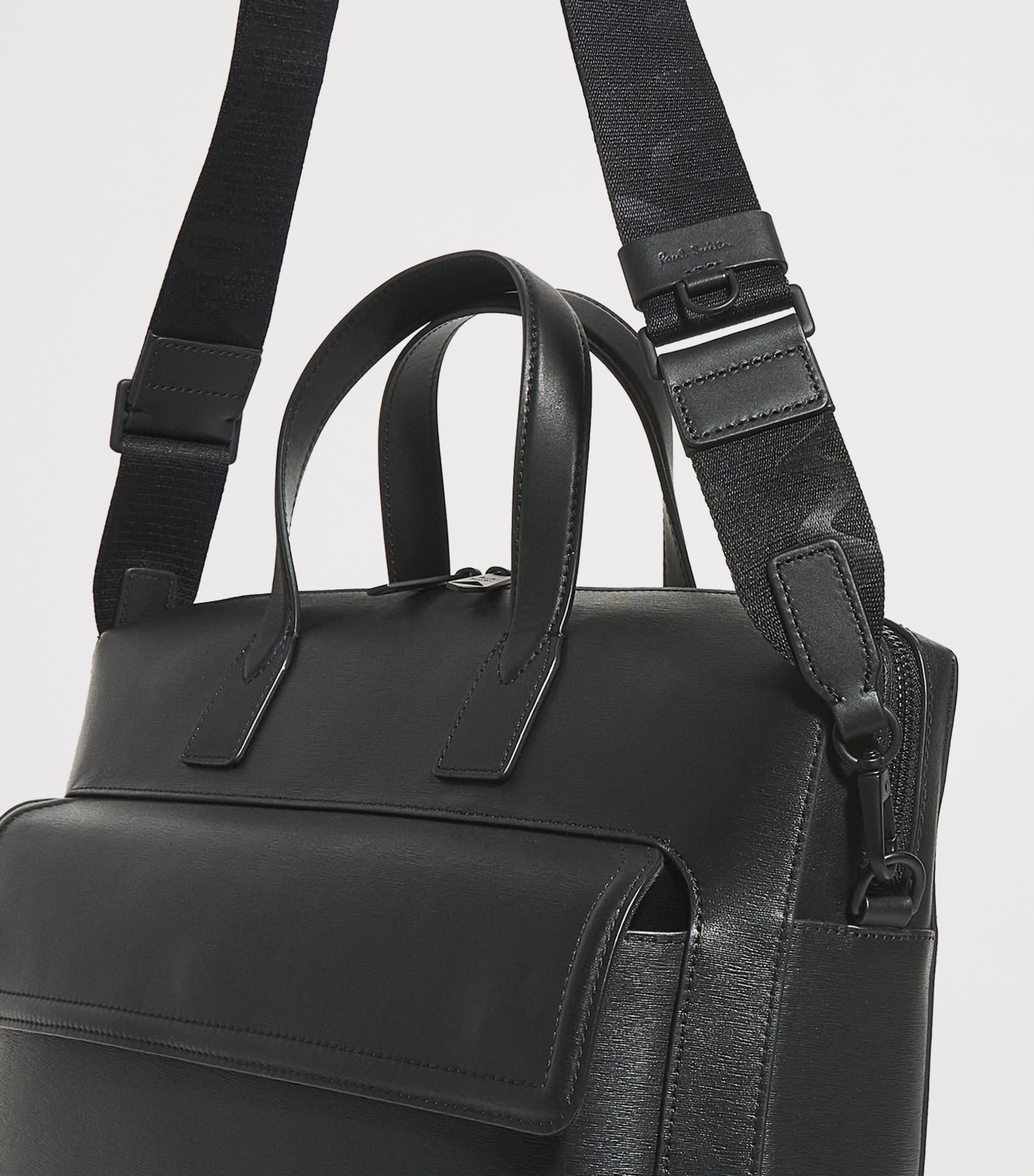 Leather Folio Bag 79_BLACK Image 6