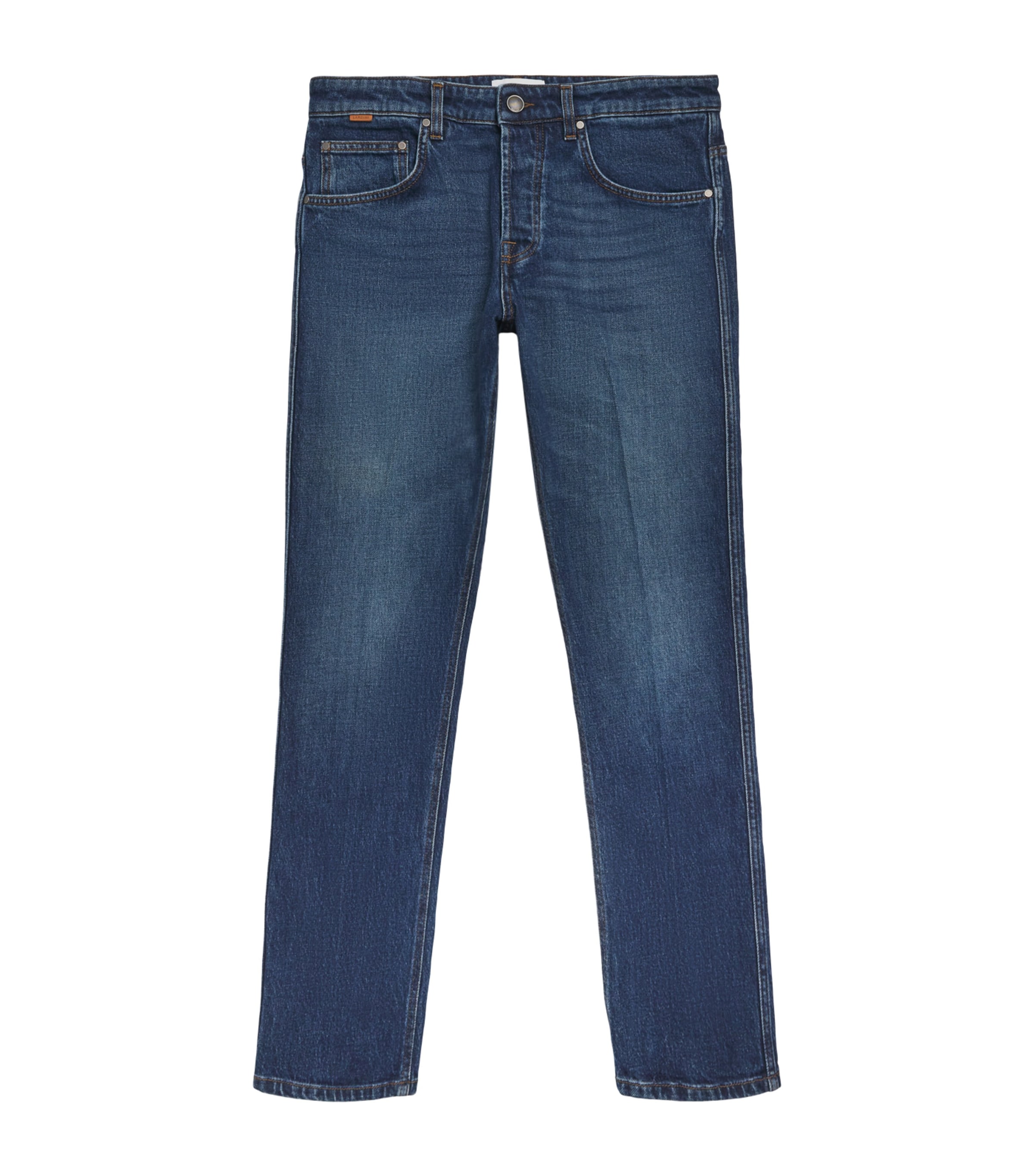 Lardini Mens Straight Jeans Denim Image 1