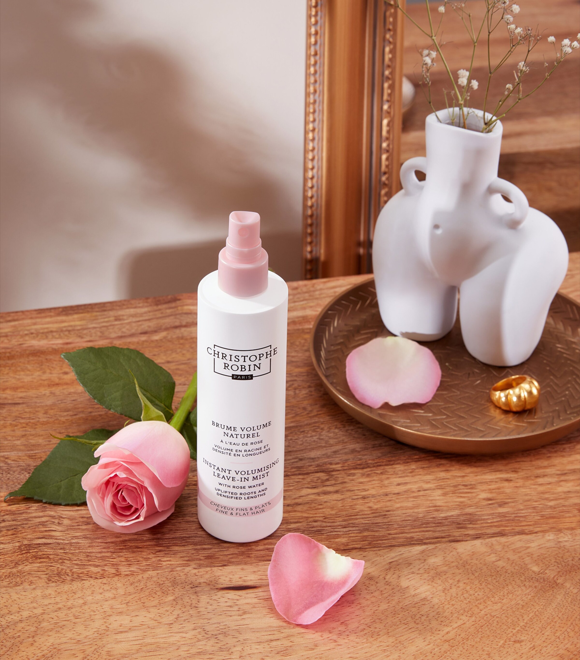 Christophe Robin Instant Volumizing Leave-in Mist with Rose Water (150ml) Image 2