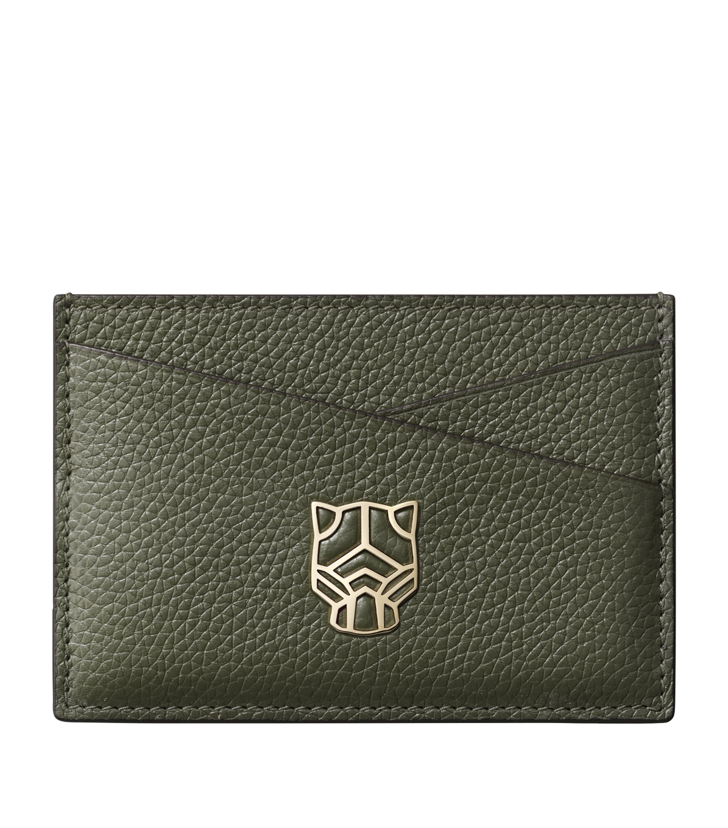 Cartier Panthère Graphique de Cartier Card Holder Green Image 1