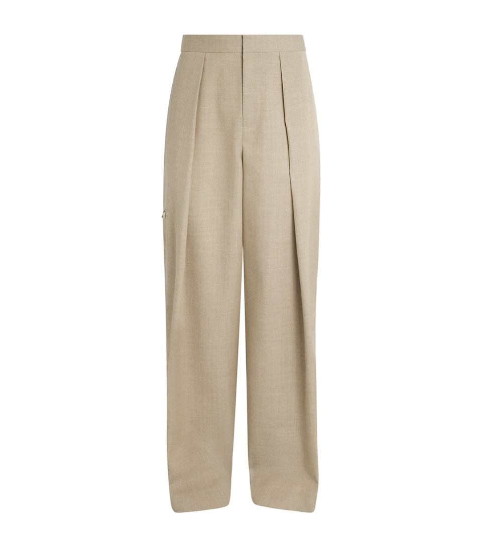 Wool Tailored Trousers
