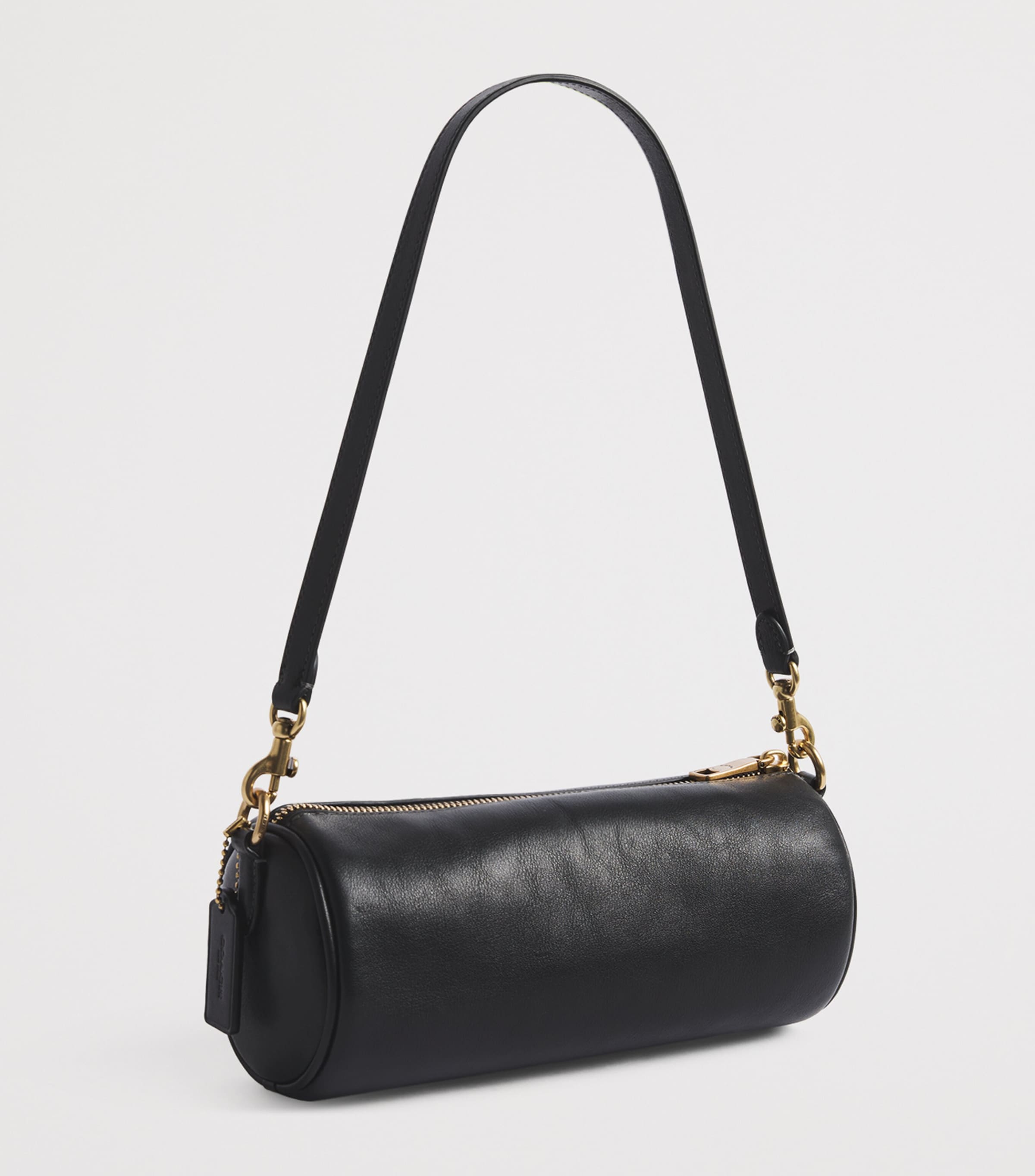 Coach Leather Barrel Shoulder Bag Image 3